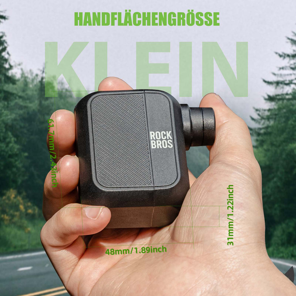MINI-Elektrische Fahrradpumpe AS110