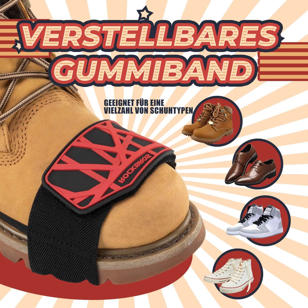 ROCKBROS Motorrad Schaltpad Antiskid Schaltschutz Verstellbar Schuhschutz Motorrad Zubehör