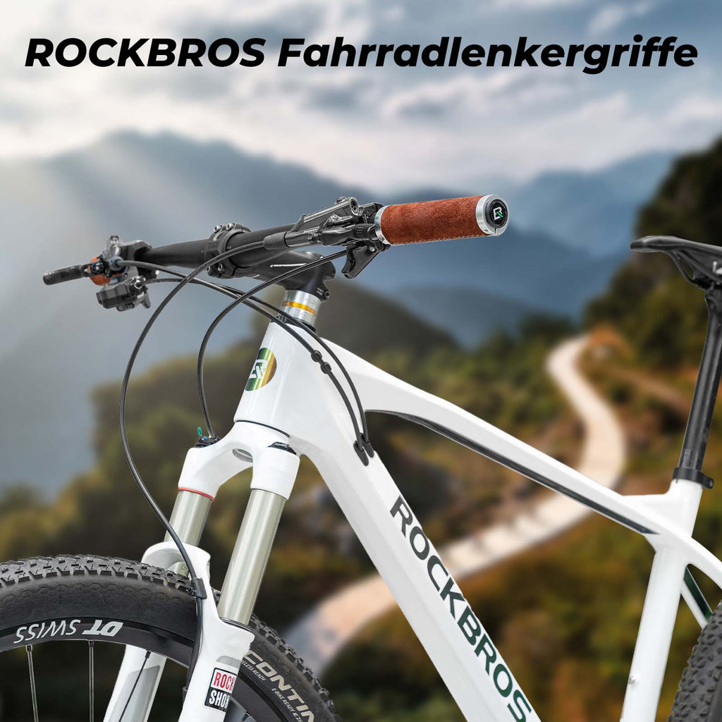 ROCKBROS MTB Griffe Ergonomisch Lenkergriffe Rutschfester für 22 mm