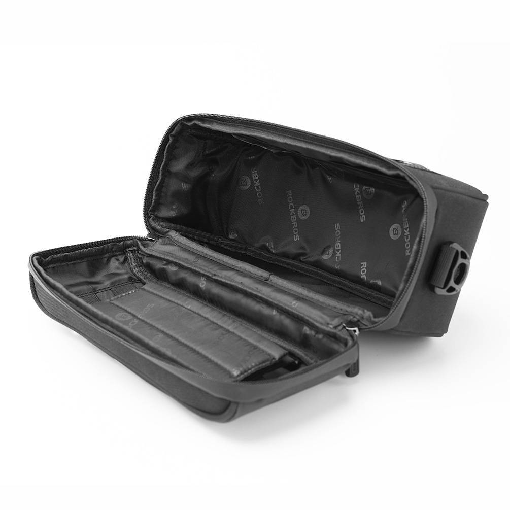 ROCKBROS multifunktional Fahrrad Lenkertasche mit PVC-Touchscreen und Schultergurt