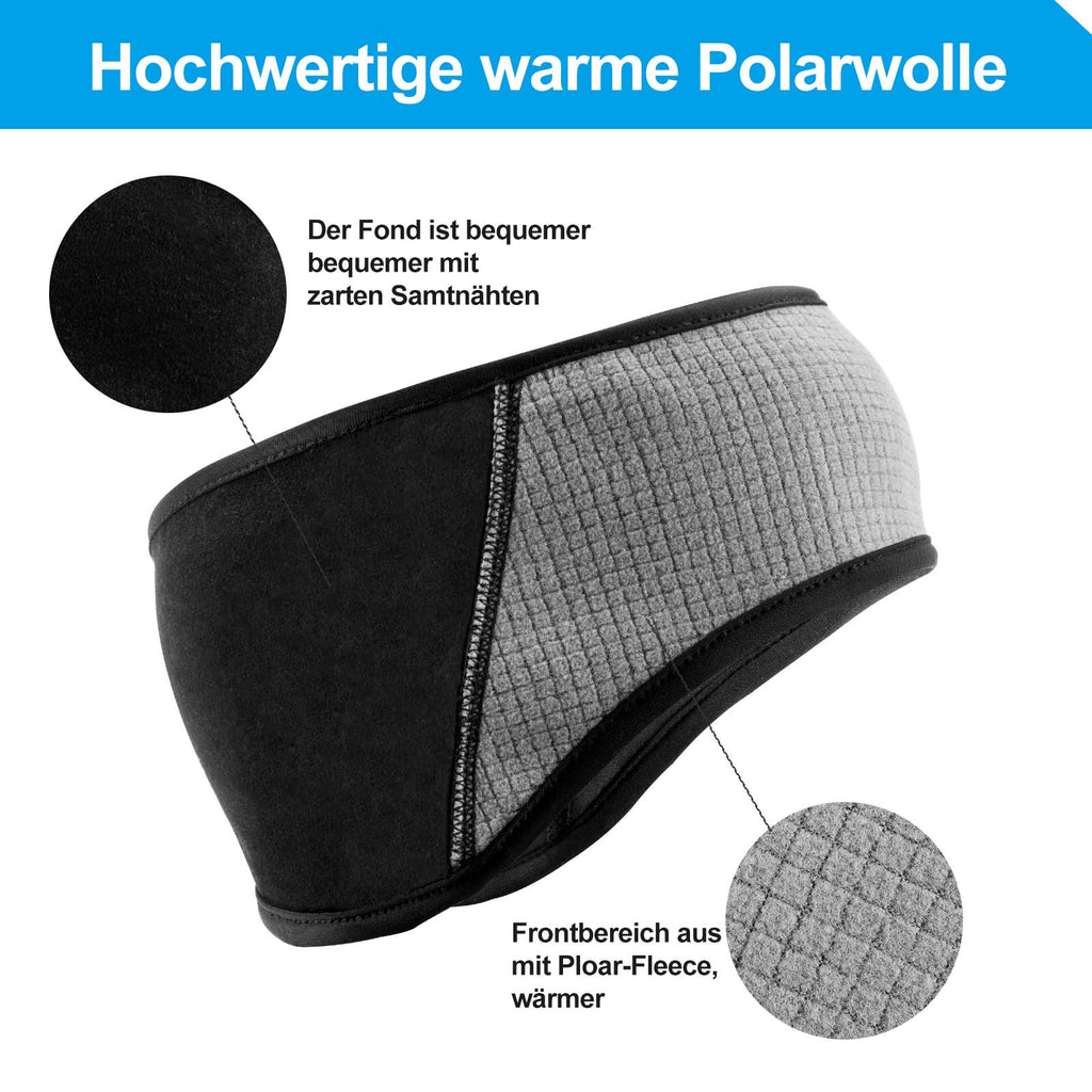 ROCKBROS Ohrenwärmer winddicht Stirnband für Herbst & Winter Unisex