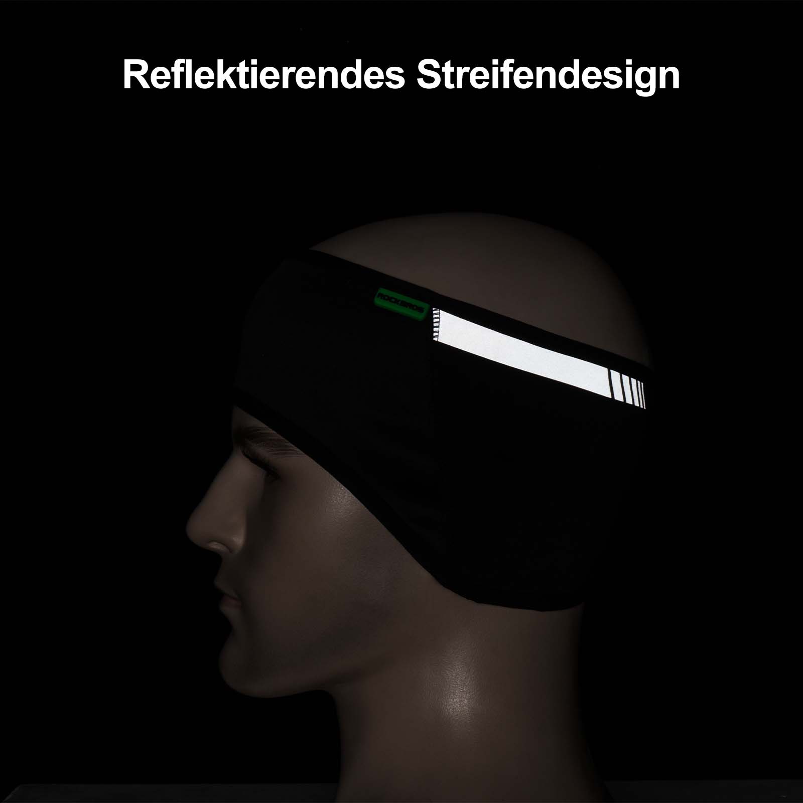 ROCKBROS Ohrenwärmer winddicht Stirnband für Herbst & Winter Unisex