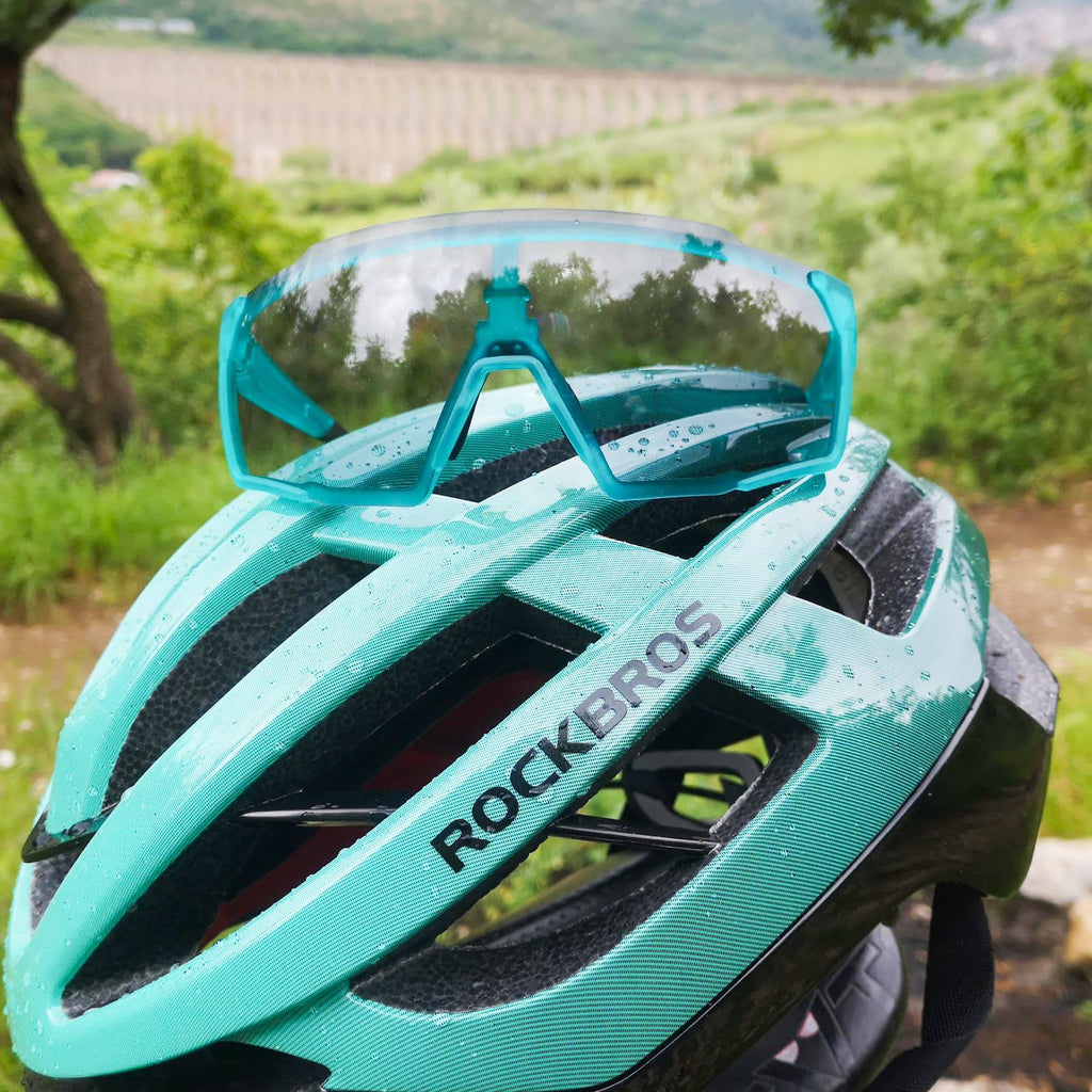 HD Photochrome Fahrradbrille für Outdoor-Aktivitäten (Blau)