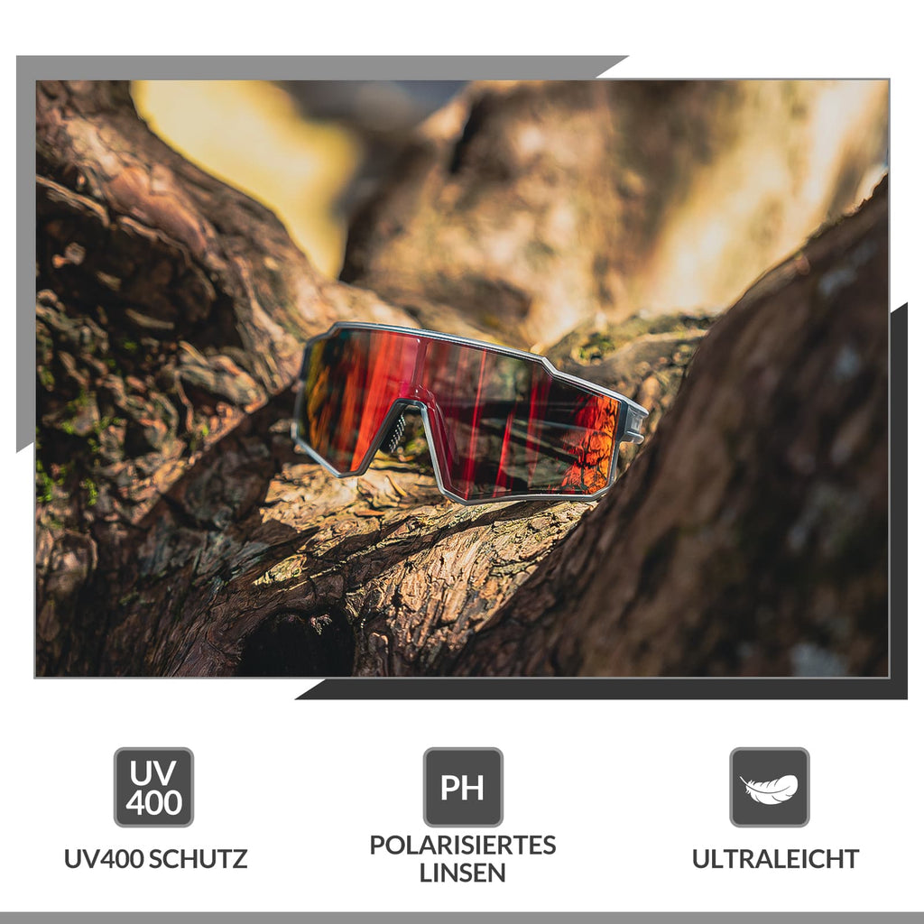 Polarisierte Sport-Sonnenbrille für den Outdoorsport