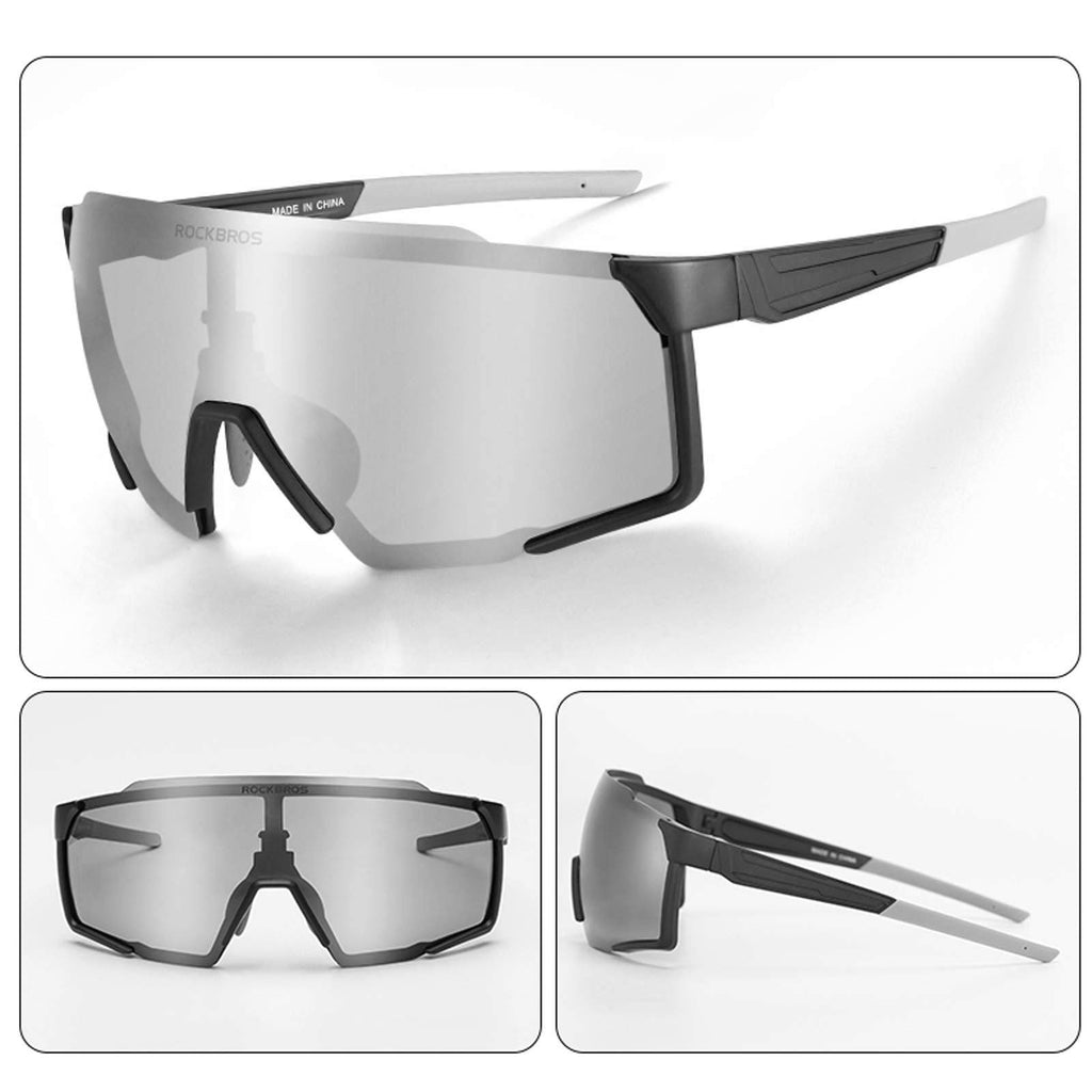 Schwarze Polarisierte Sonnenbrille für Outdoor-Sport