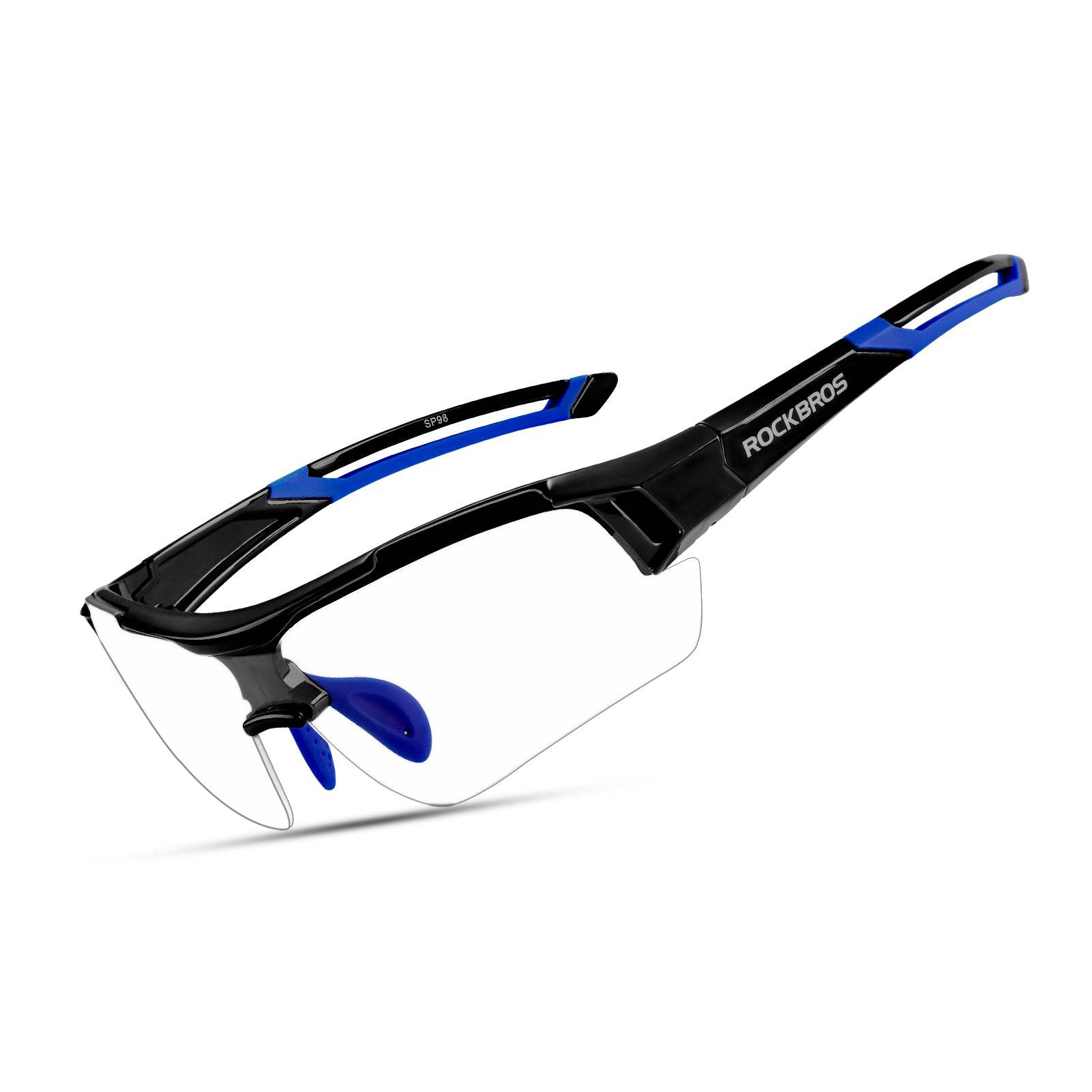 ROCKBROS Radbrille Sonnenbrille Halbrahmen Photochromatische Brille