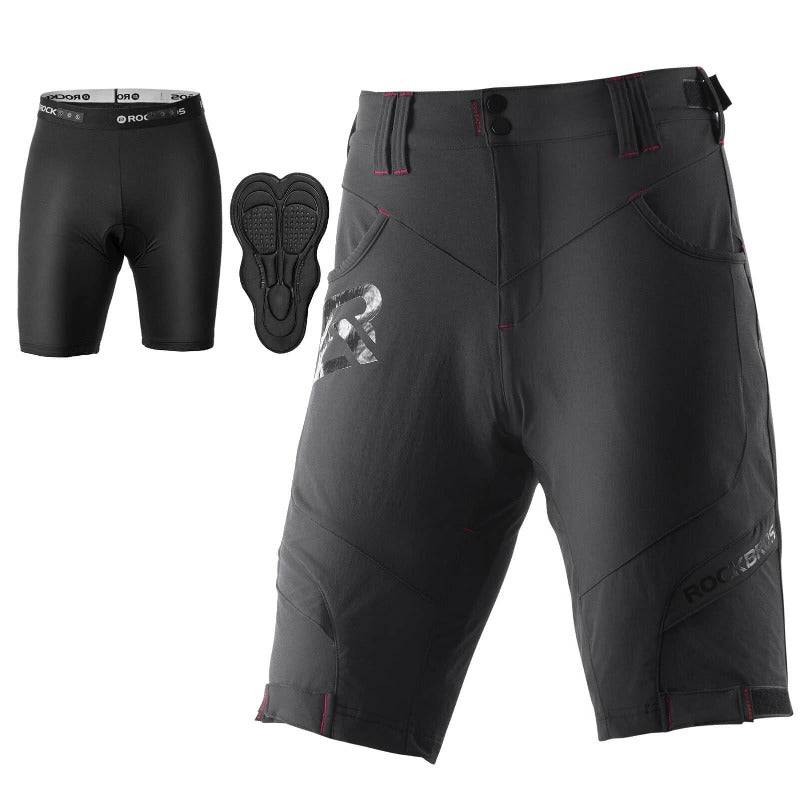 Kurze Atmungsaktive Radhose für Herren (Anti-Stoß)