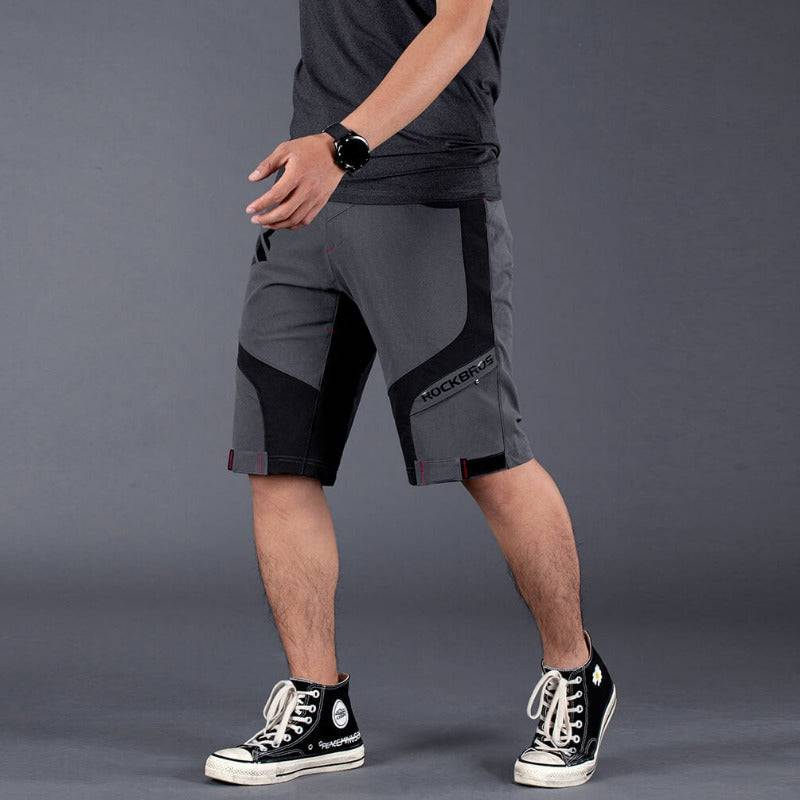 Kurze Atmungsaktive Radhose für Herren (Anti-Stoß)
