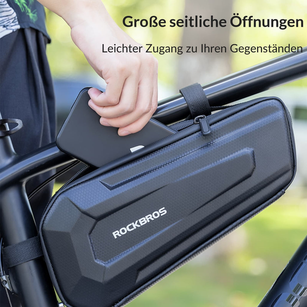 ROCKBROS Rahmentasche Fahrradtasche für MTB, Rennräder 1,5L / 2,5L