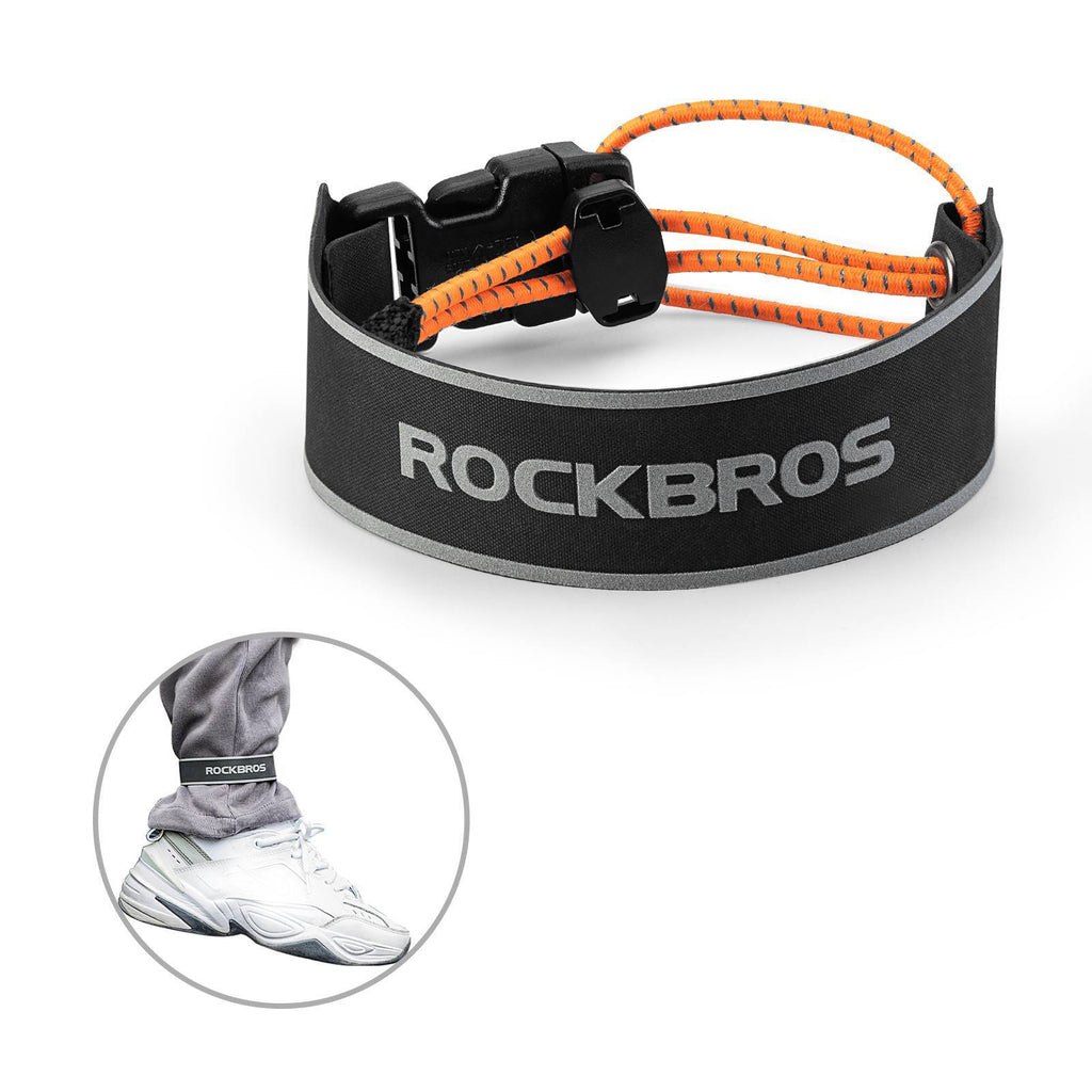 ROCKBROS Reflektorbänder Elastisch Fahrrad Reflektorband 1 Paar
