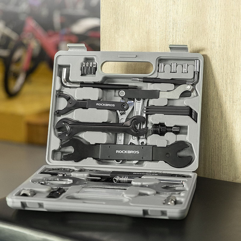 ROCKBROS Reparaturwerkzeug Set 44 in 1 Fahrrad Praktisch Werkzeugset
