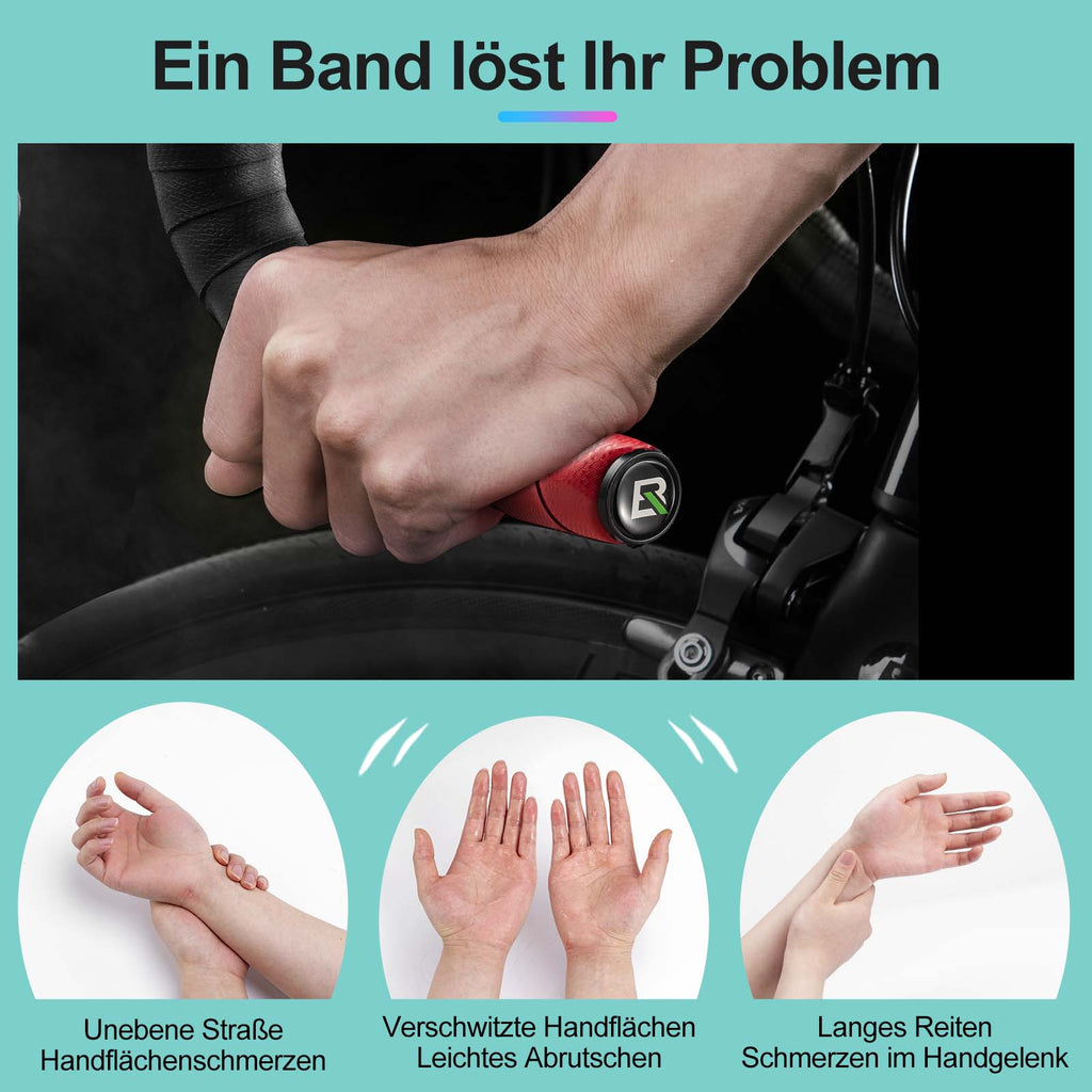 ROCKBROS rutschfest Fahrrad Lenkerband für MTB Rennrad 2 Rollen