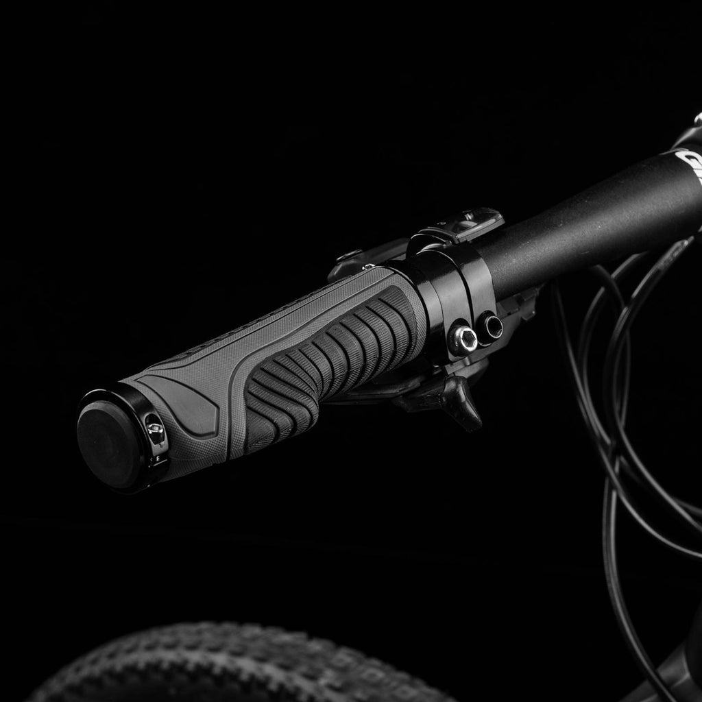 ROCKBROS Rutschfeste Fahrradgriffe aus Gummi mit Lock-on Design für MTB