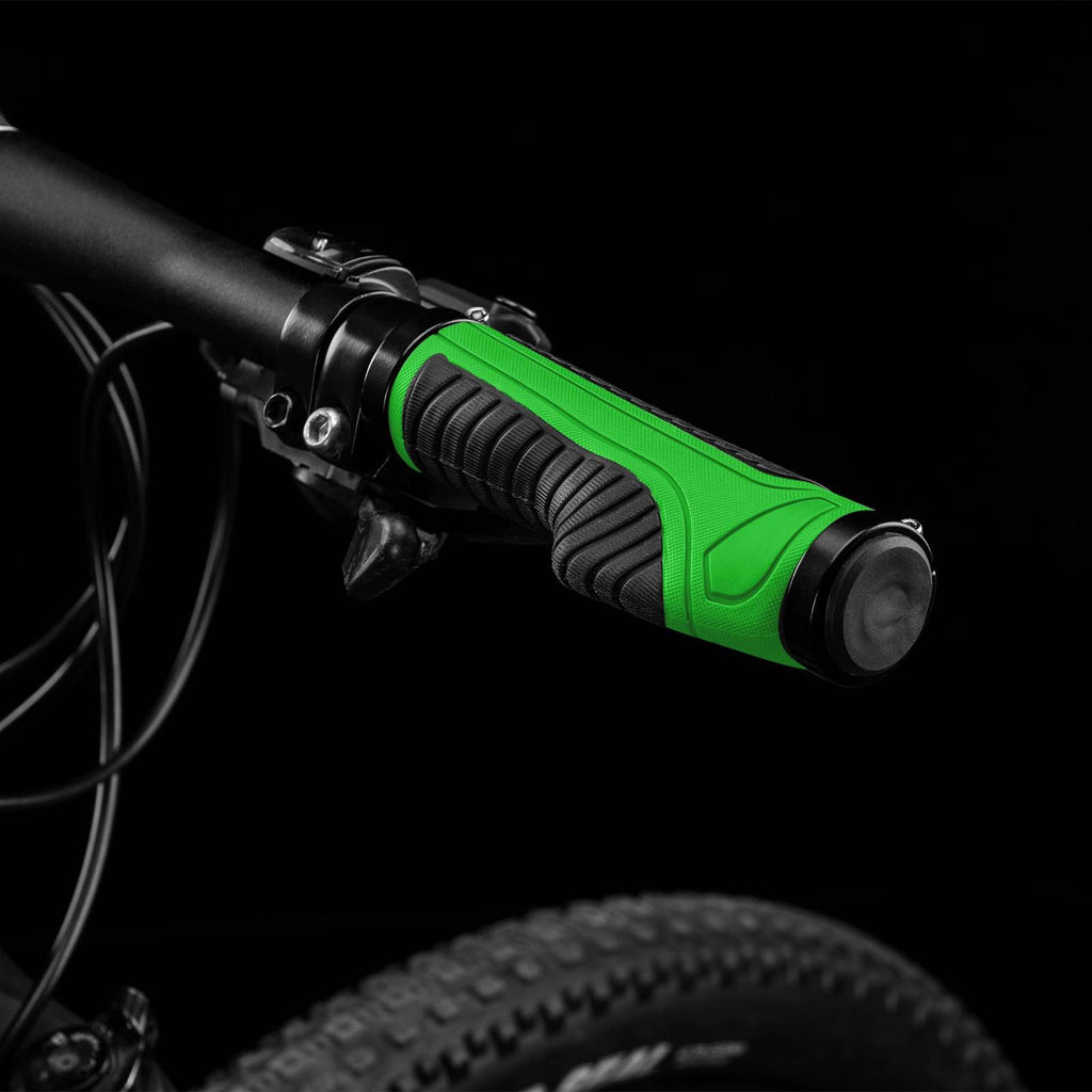 ROCKBROS Rutschfeste Fahrradgriffe aus Gummi mit Lock-on Design für MTB