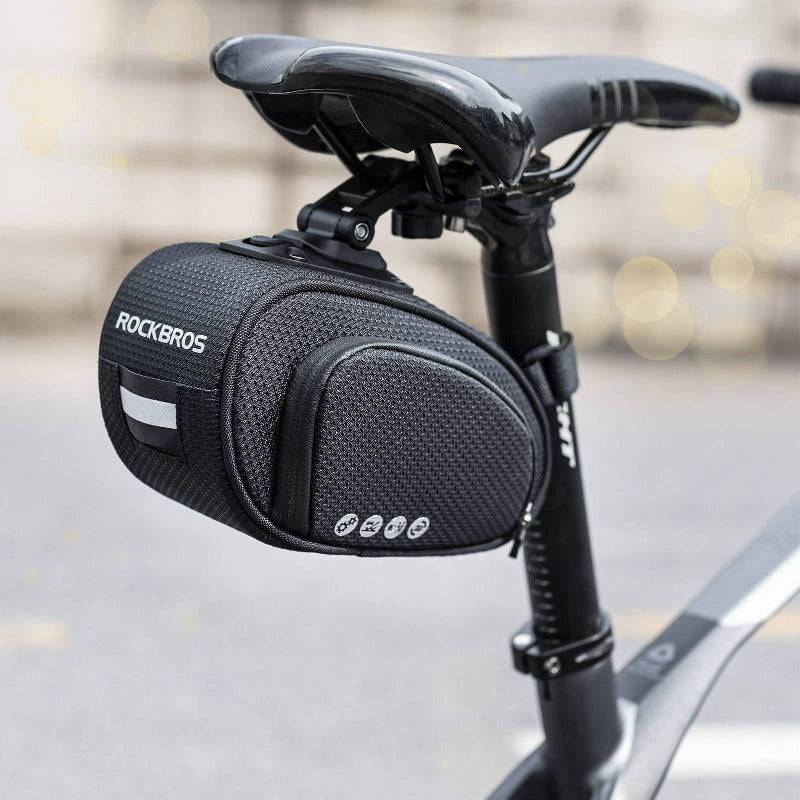 ROCKBROS Satteltasche mit Schnellverschluss 1L für MTB Rennrad Faltrad