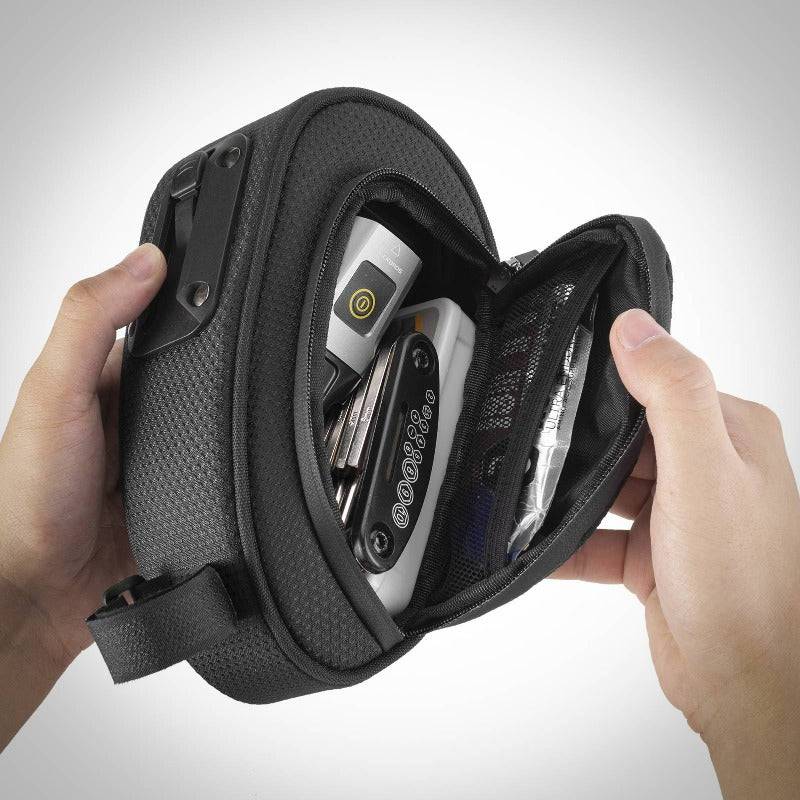 ROCKBROS Satteltasche mit Schnellverschluss 1L für MTB Rennrad Faltrad