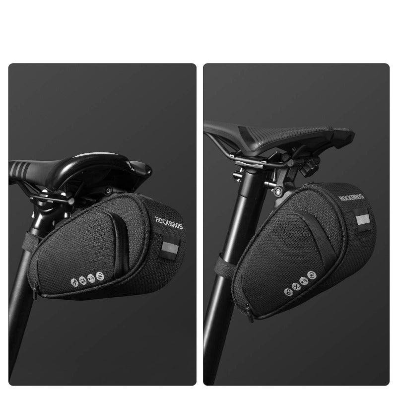 ROCKBROS Satteltasche mit Schnellverschluss 1L für MTB Rennrad Faltrad