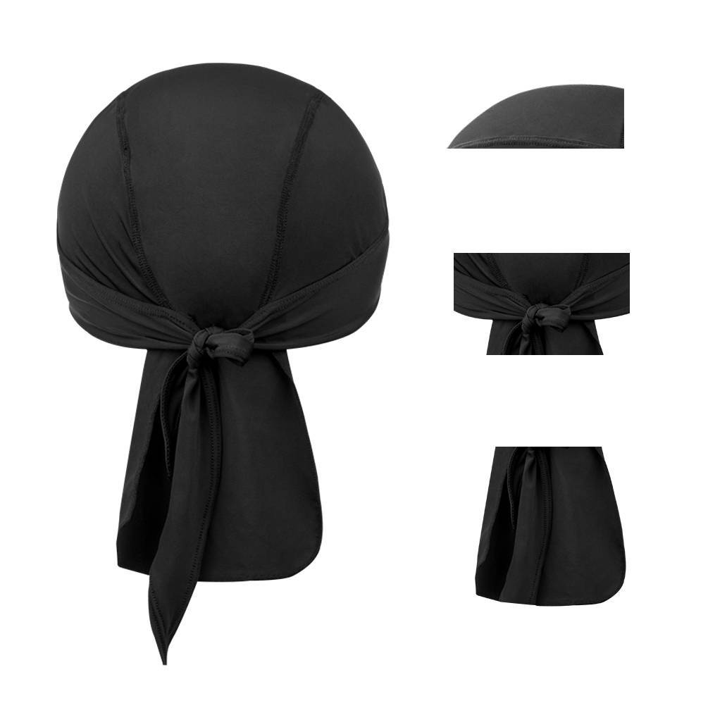 ROCKBROS Schnelltrocknend Kopftuch für Damen und Herren Schwarz/Blau
