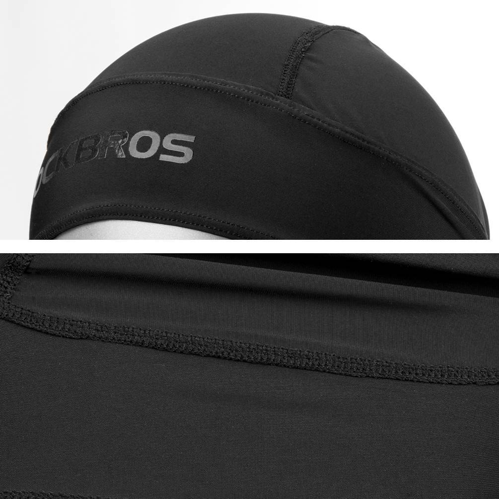 ROCKBROS Schnelltrocknend Kopftuch für Damen und Herren Schwarz/Blau