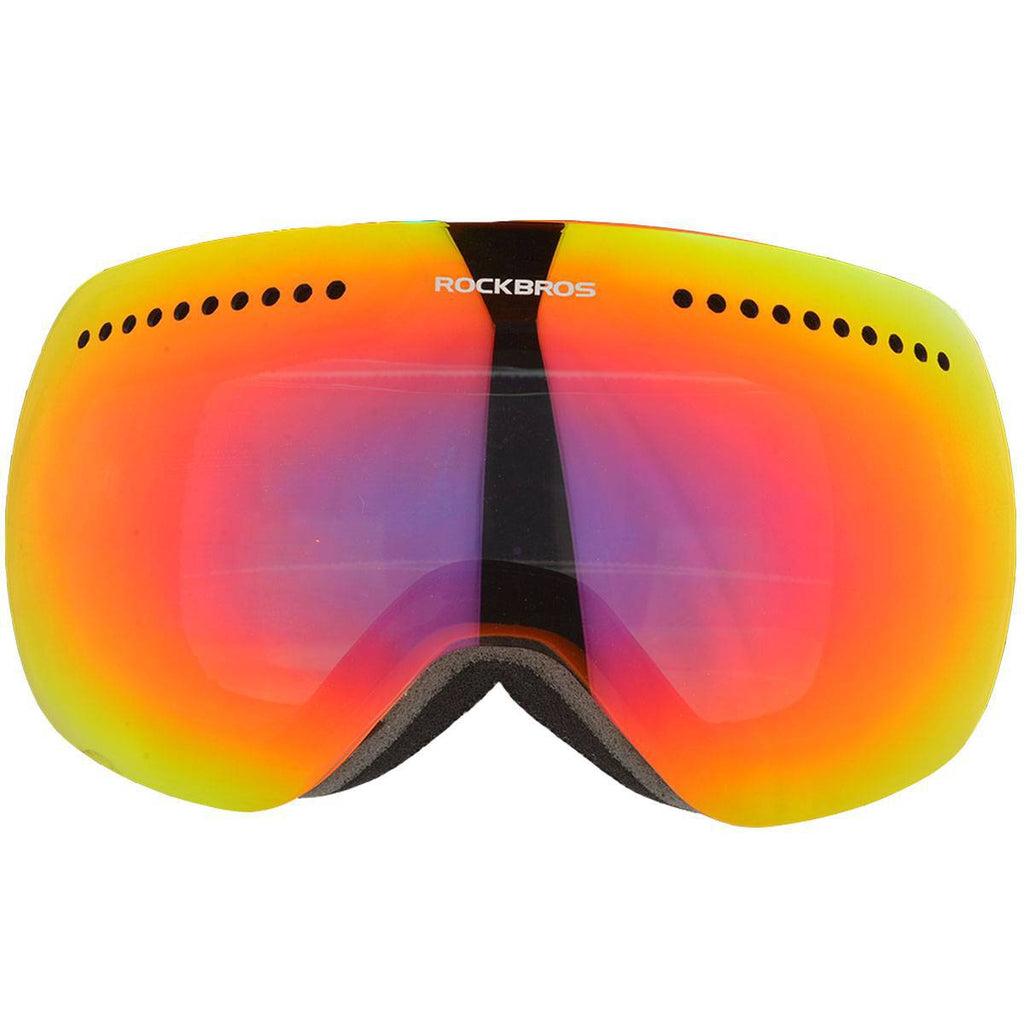 ROCKBROS Skibrille für Damen und Herren Anti-Nebel UV400 Schutz Skibrille