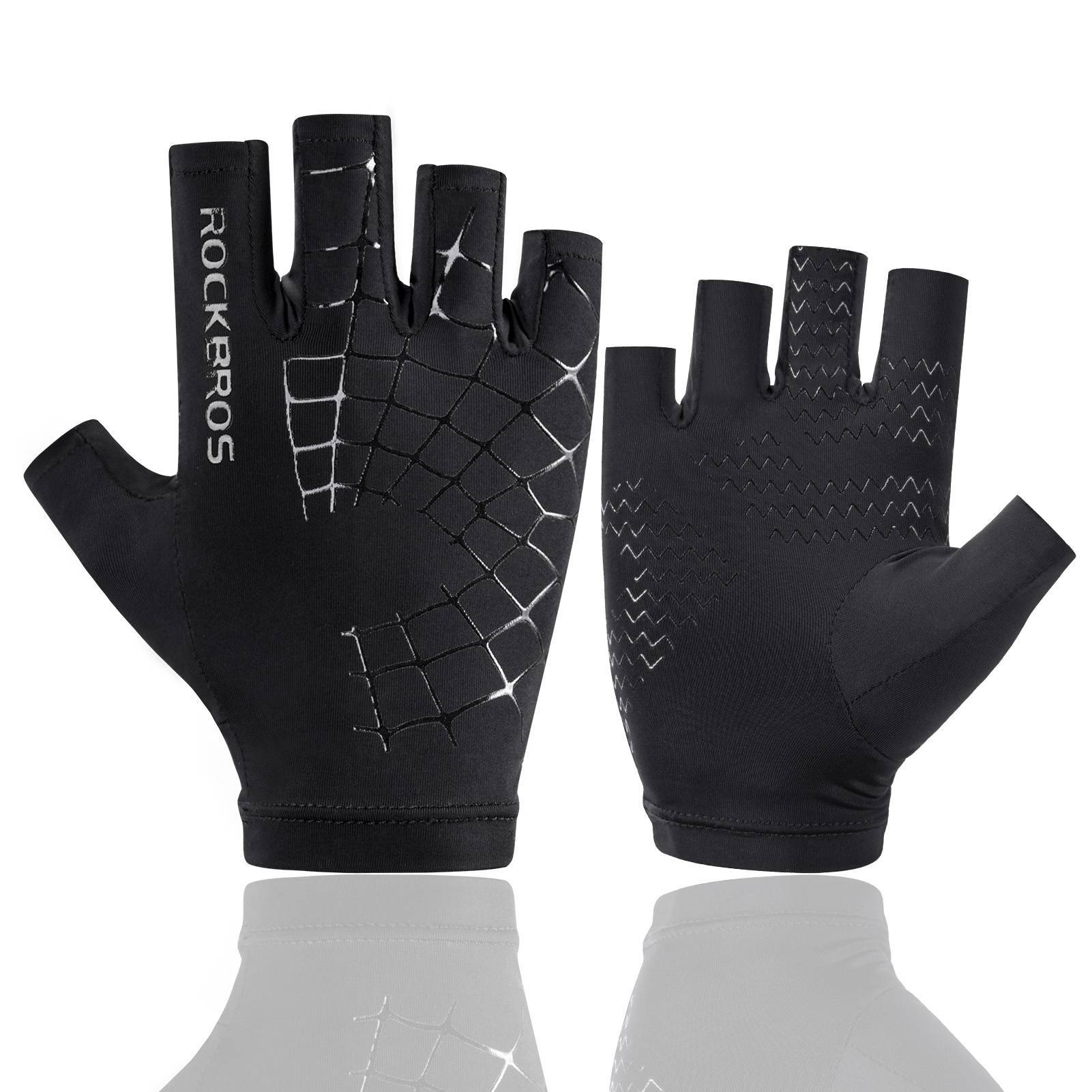 ROCKBROS Sommer atmungsaktive Sport-Radhandschuhe für Männer und Frauen