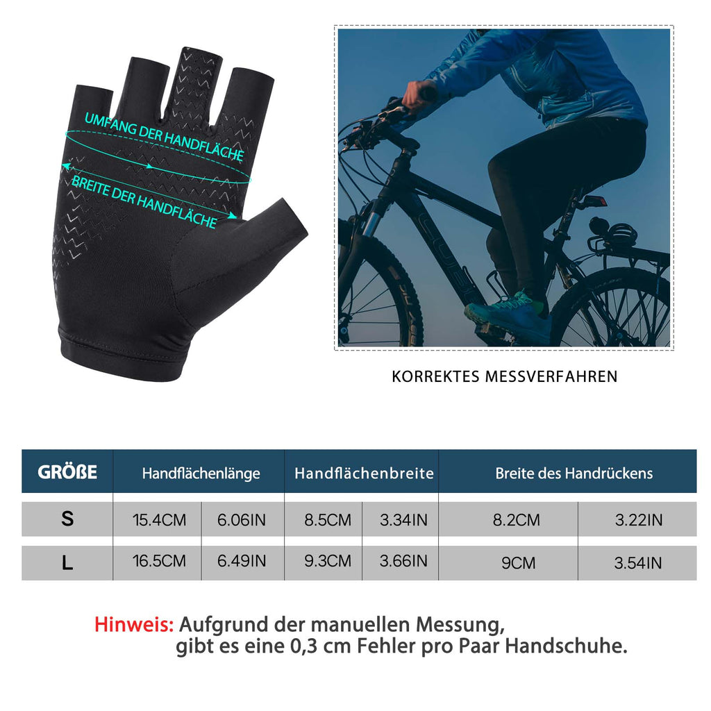 ROCKBROS Sommer atmungsaktive Sport-Radhandschuhe für Männer und Frauen