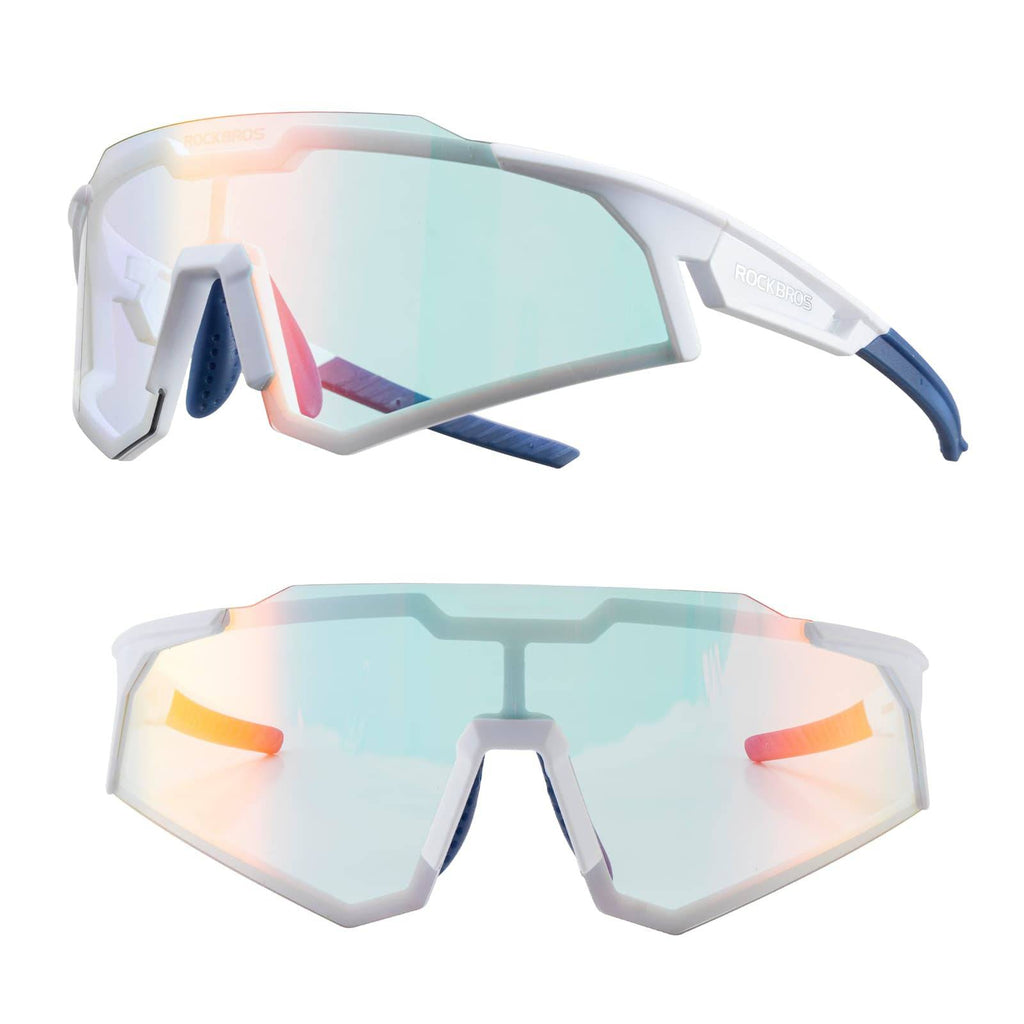 ROCKBROS Sonnenbrille Fahrradbrille Selbsttönend Outdoor UV400 Schutz