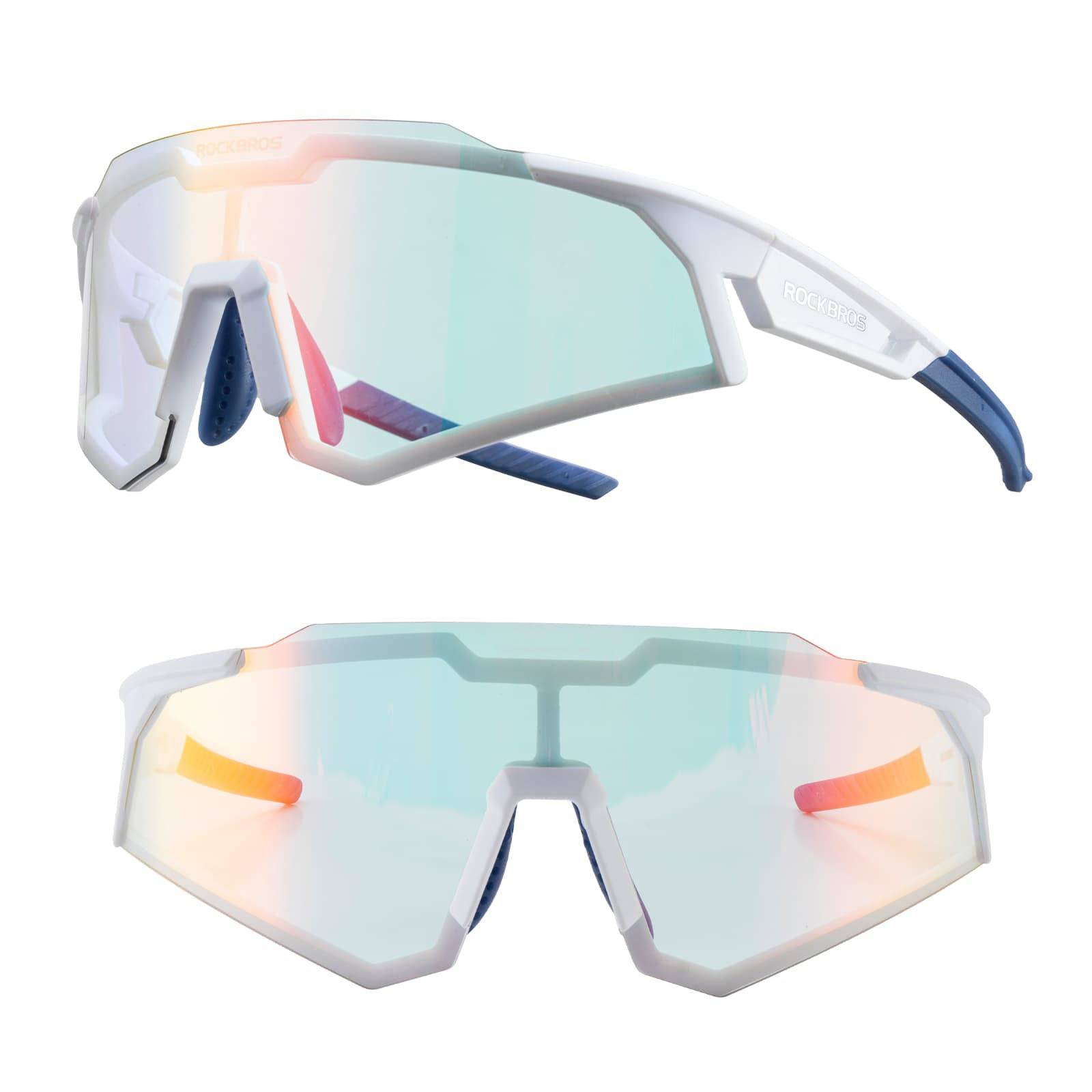 ROCKBROS Sonnenbrille Fahrradbrille Selbsttönend Outdoor UV400 Schutz