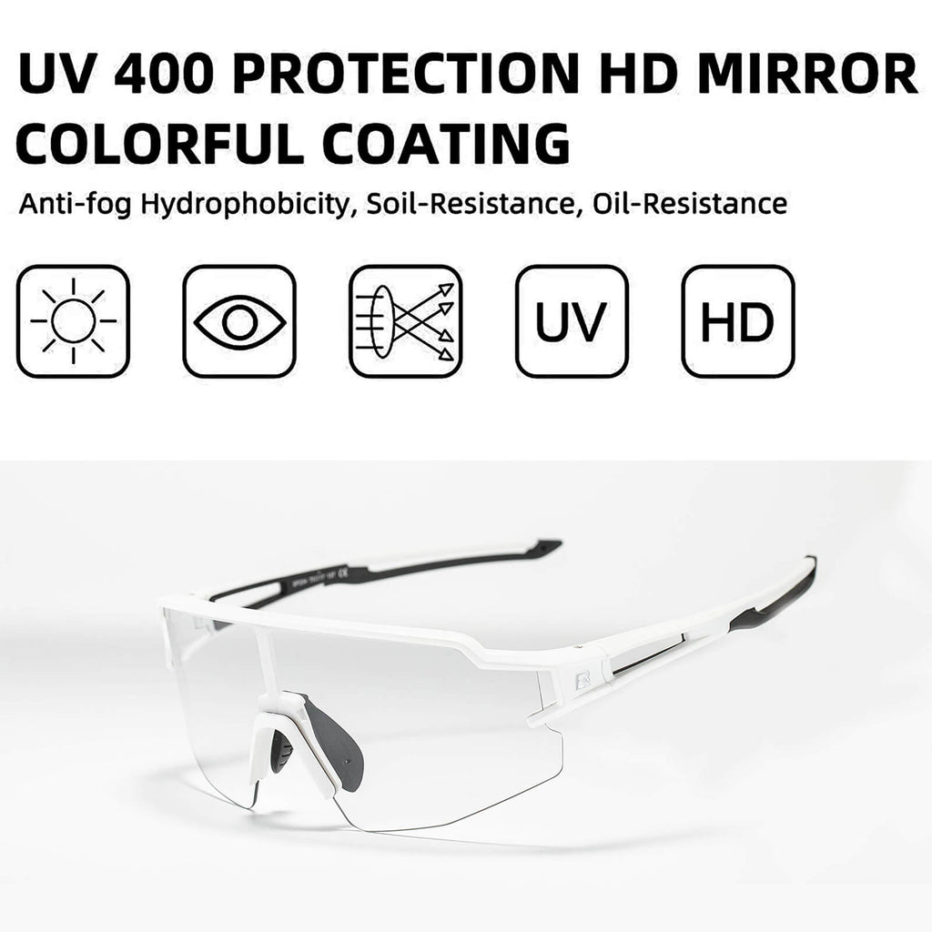 Unisex Fahrrad-Sonnenbrille mit Starkem UV-Schutz