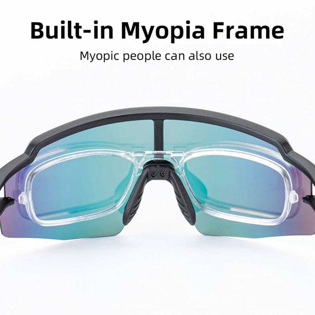 Unisex Fahrrad-Sonnenbrille mit Starkem UV-Schutz