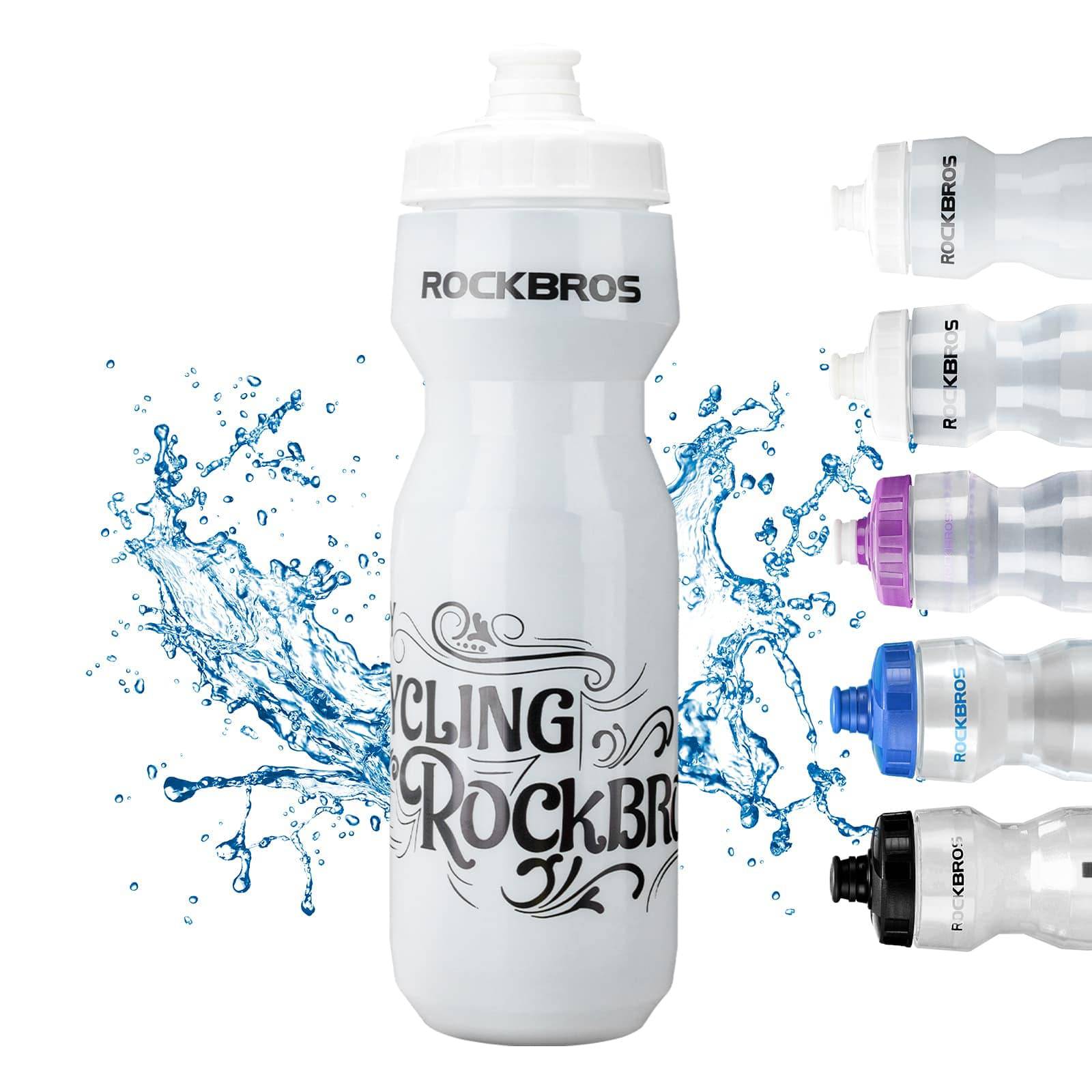 ROCKBROS Sport Trinkflasche 750ml Fahrrad Wasserflasche BPA-Frei