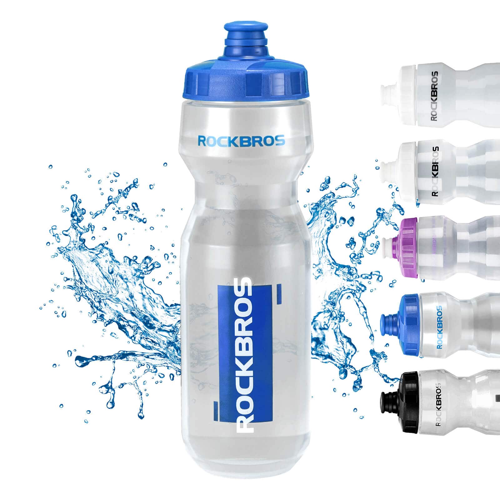 ROCKBROS Sport Trinkflasche 750ml Fahrrad Wasserflasche BPA-Frei