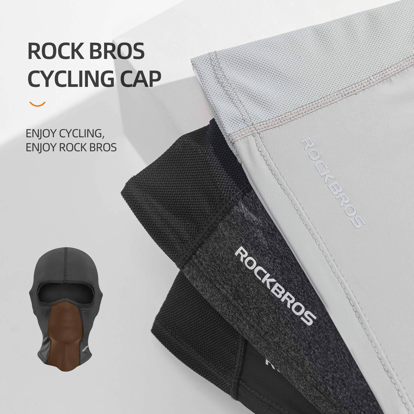 ROCKBROS Sturmhaube Bandana UPF 50+ Elastisch Multifunktionstuch Unisex