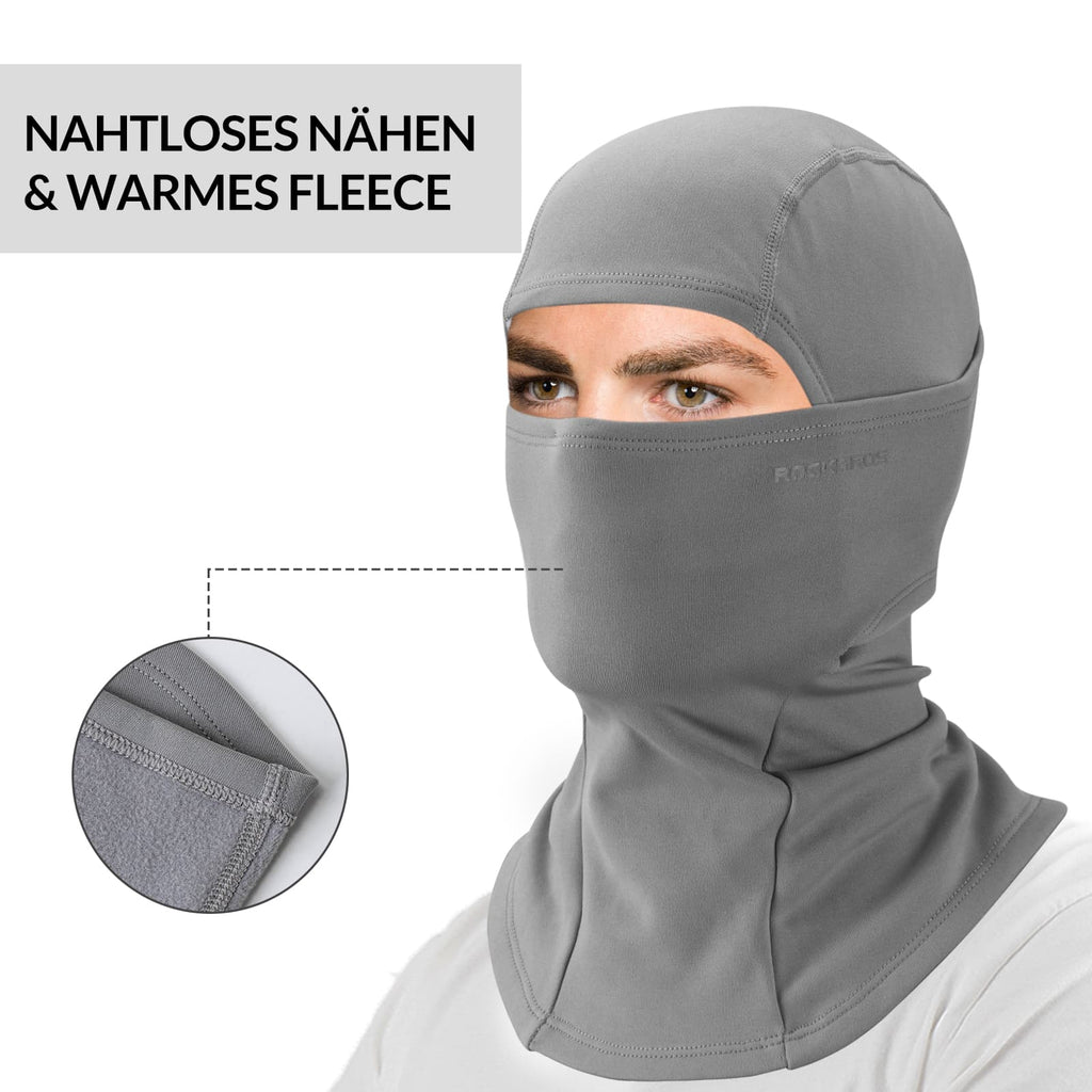 ROCKBROS Sturmhaube 2er Set Herbst Winter Balaclava für Outdoorsports Unisex