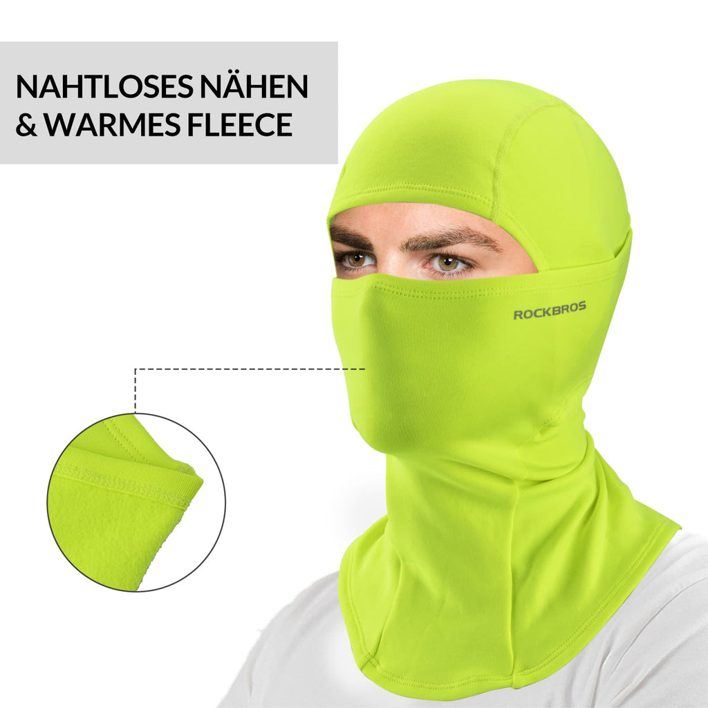 ROCKBROS Sturmhaube 2er Set Herbst Winter Balaclava für Outdoorsports Unisex