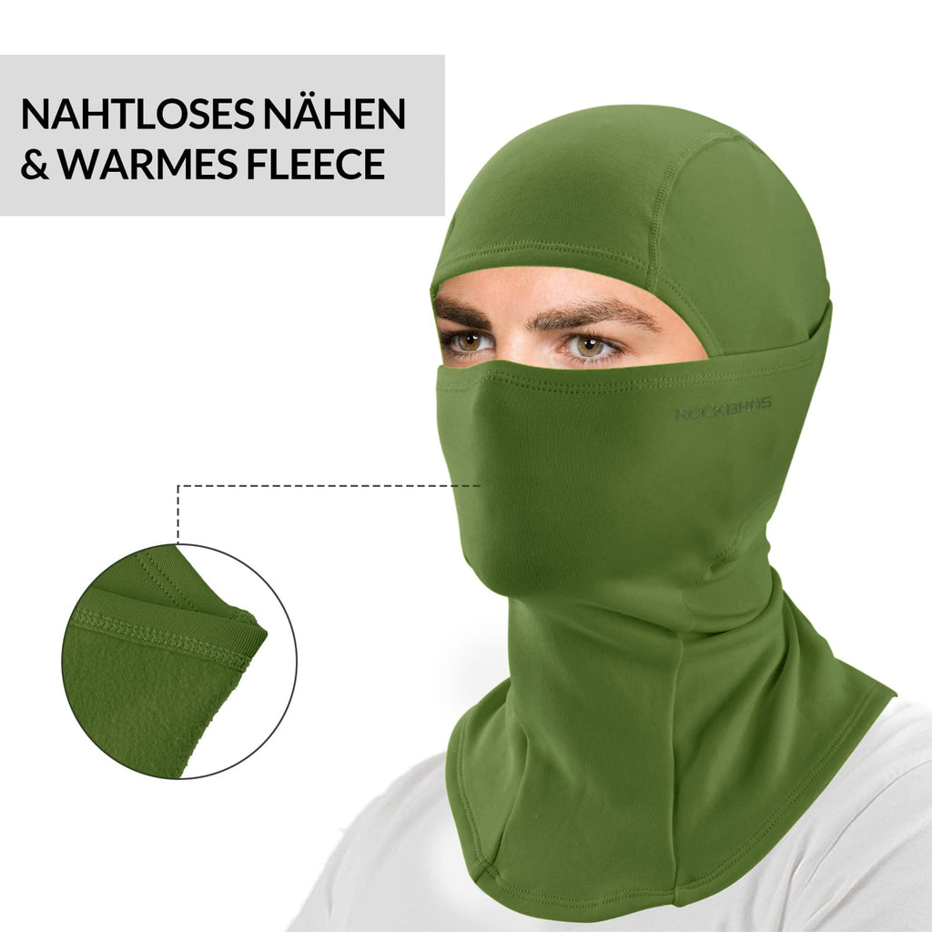 ROCKBROS Sturmhaube 2er Set Herbst Winter Balaclava für Outdoorsports Unisex