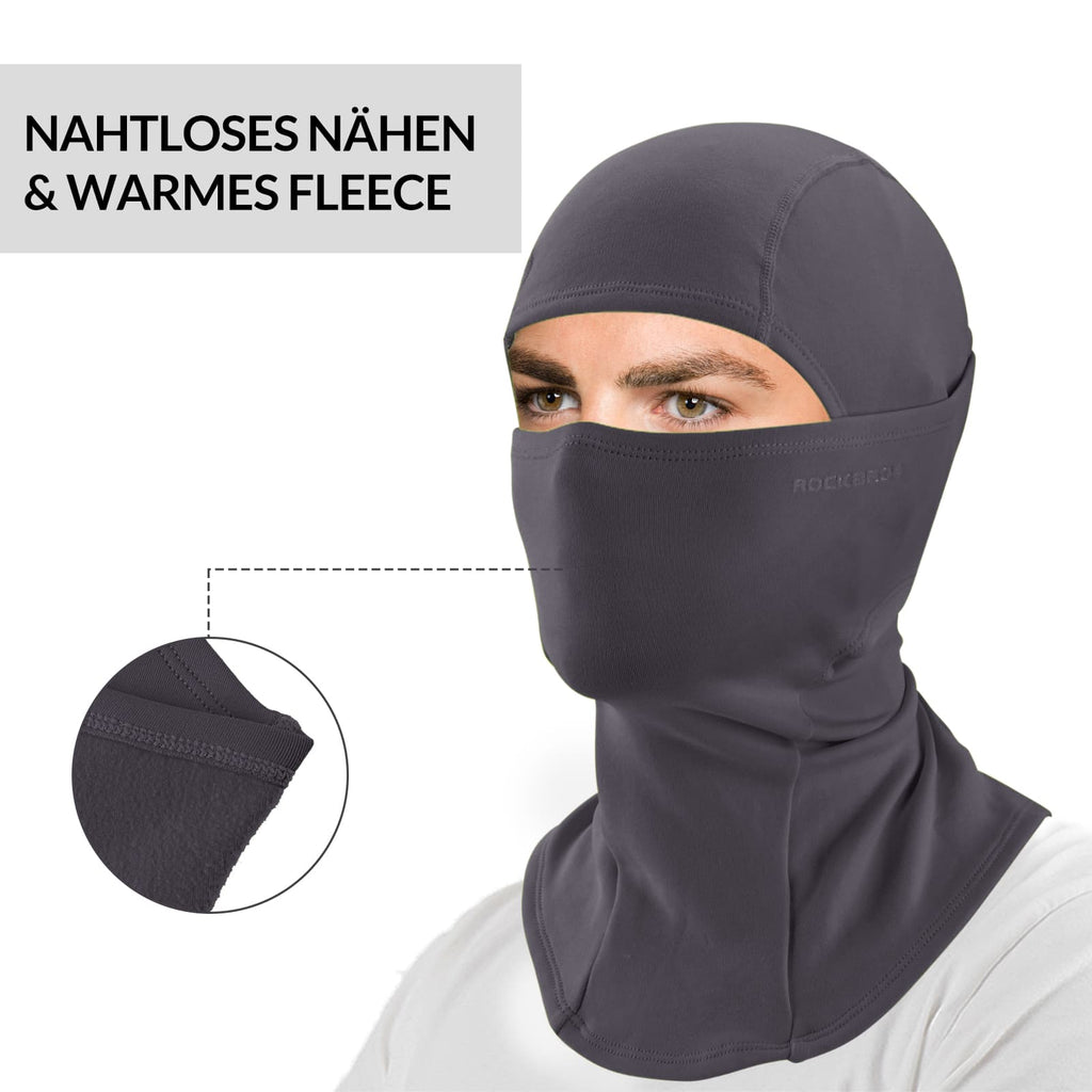 ROCKBROS Sturmhaube 2er Set Herbst Winter Balaclava für Outdoorsports Unisex