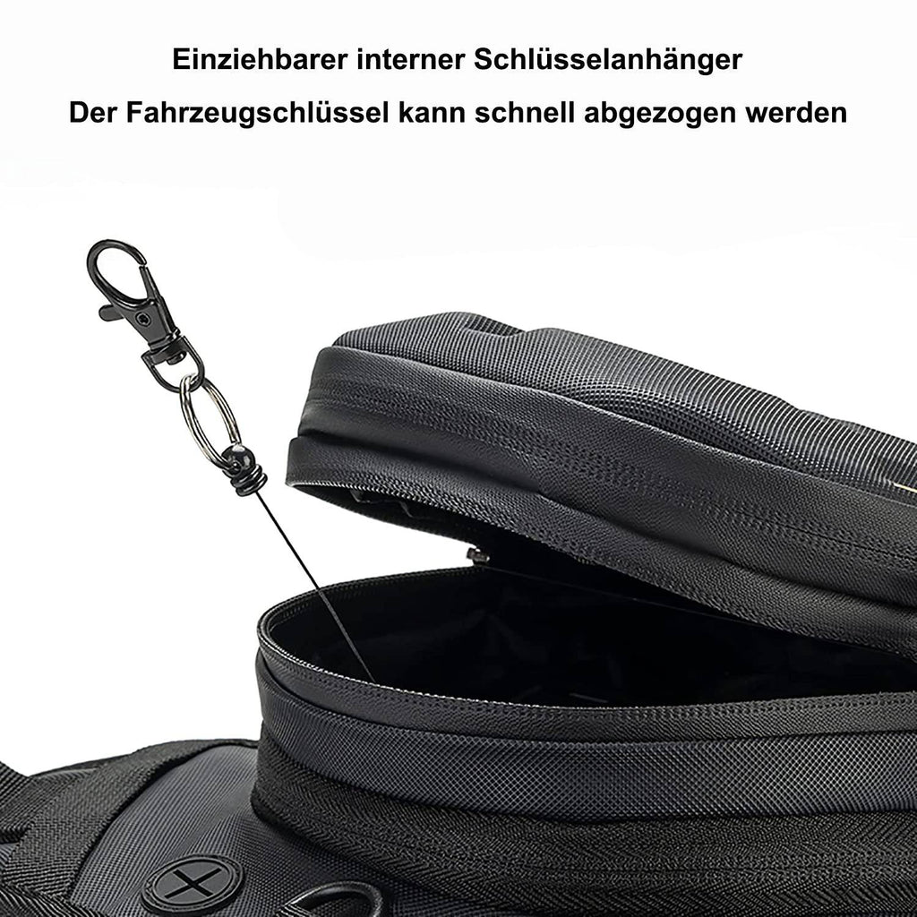 ROCKBROS Tankrucksack Magnet Motorrad Beintasche mit Schultertragegurt