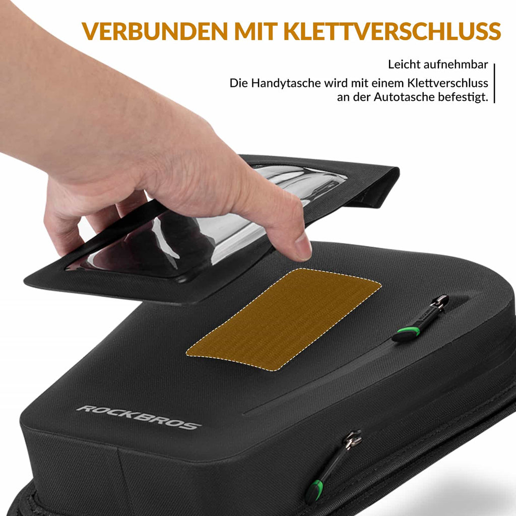 ROCKBROS Tankrucksack Motorrad Beintasche mit Magnetische-Absaugung