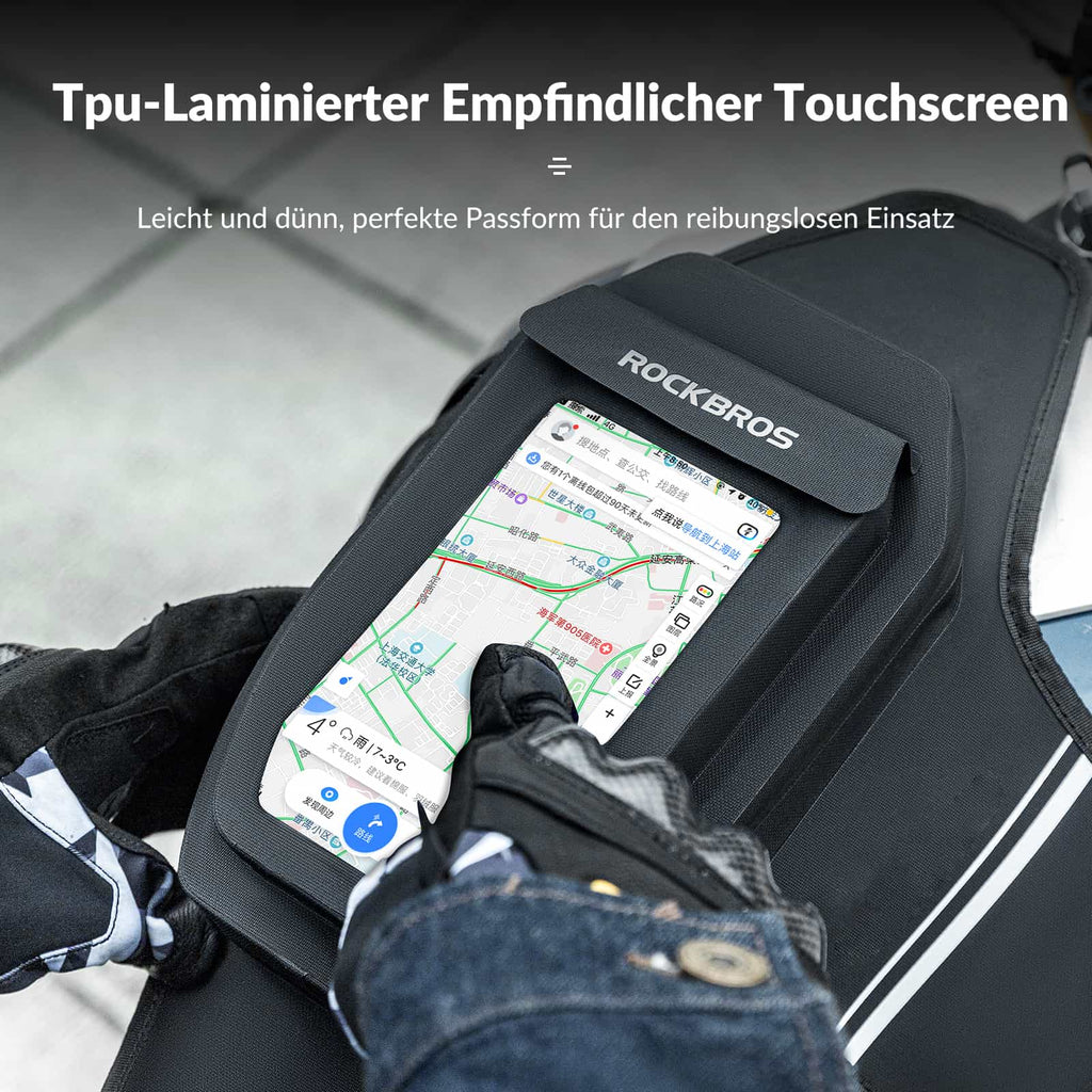 ROCKBROS Tankrucksack Motorrad Beintasche mit Magnetische-Absaugung
