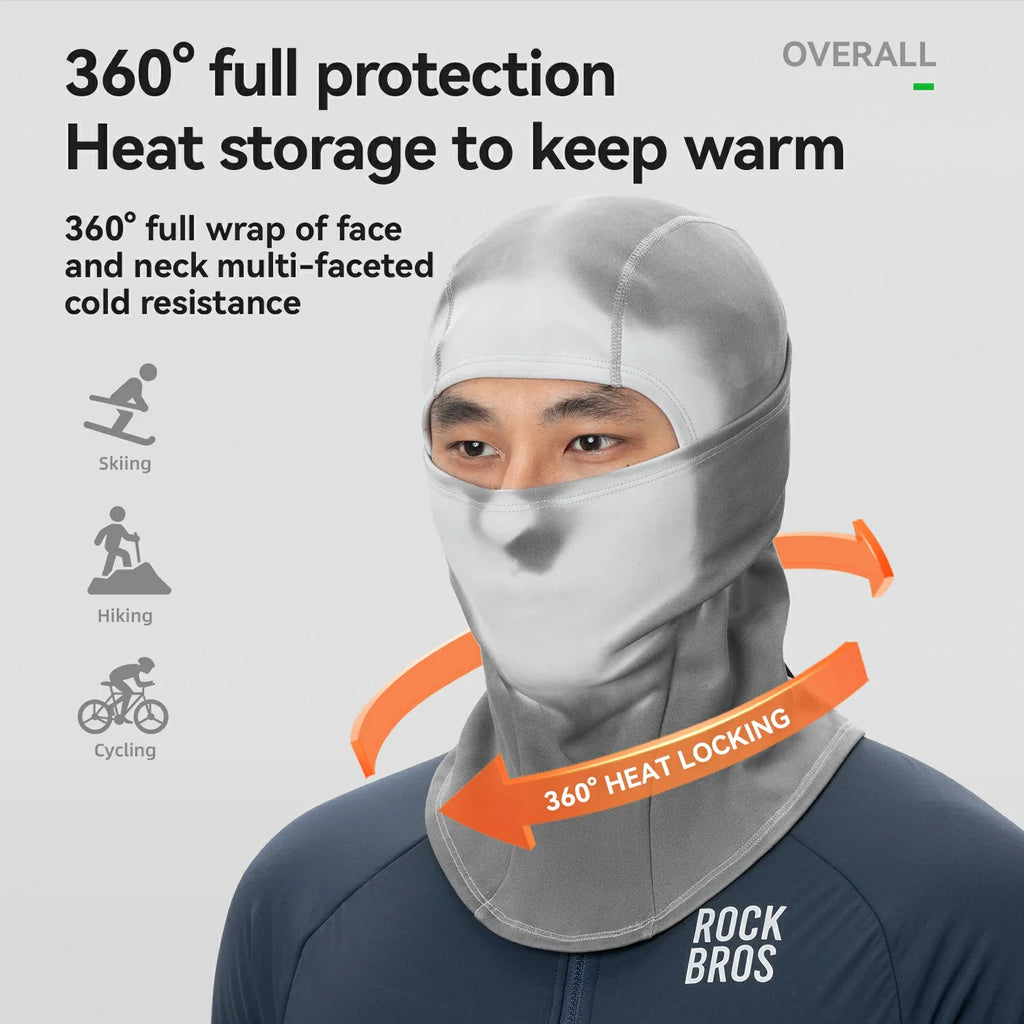 ROCKBROS Thermo-Sensitiv Winter Balaclava Fleece Sturmhaube