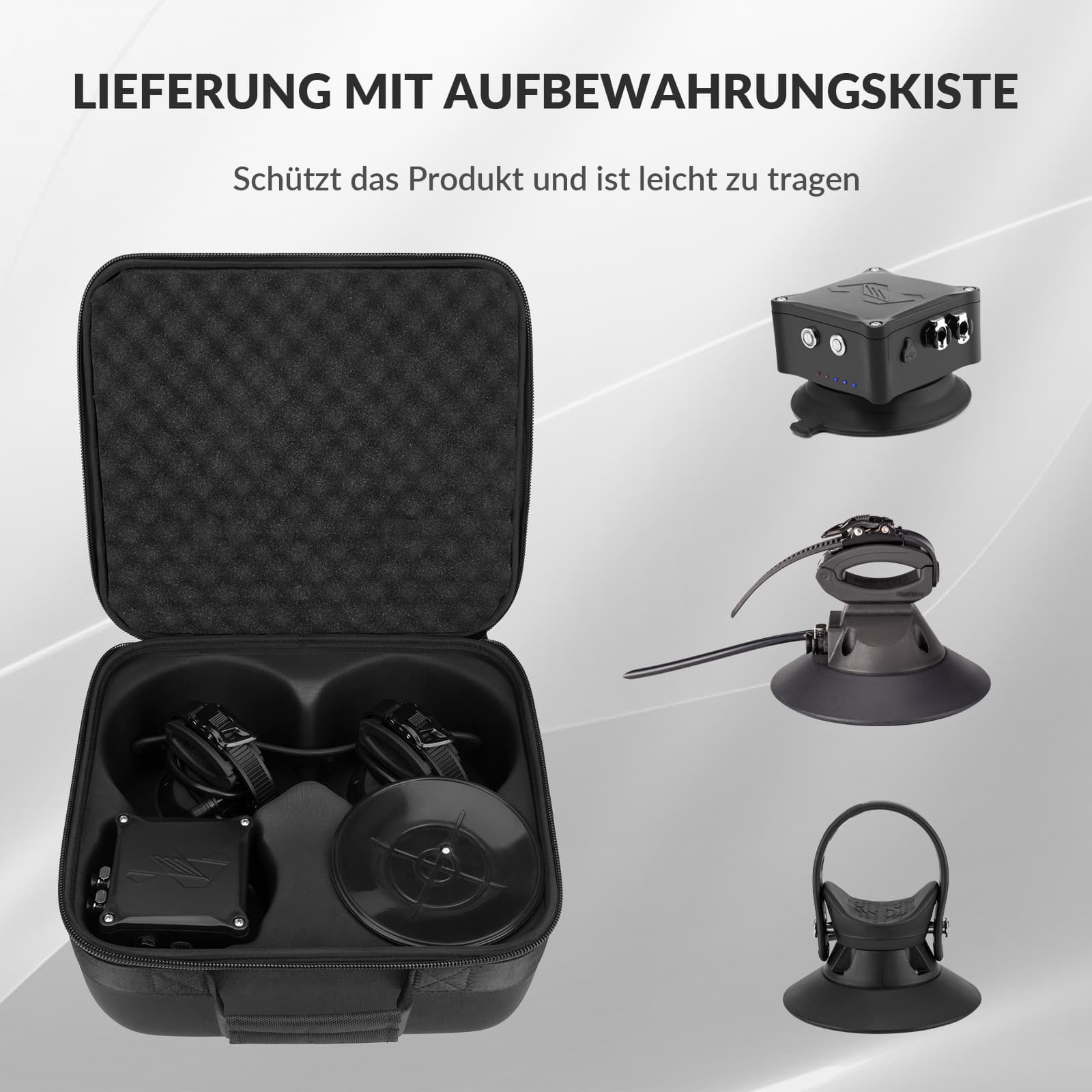 ROCKBROS Tragbar Fahrradträger elektrisch Fahrrad Dachträger mit Saugnapf