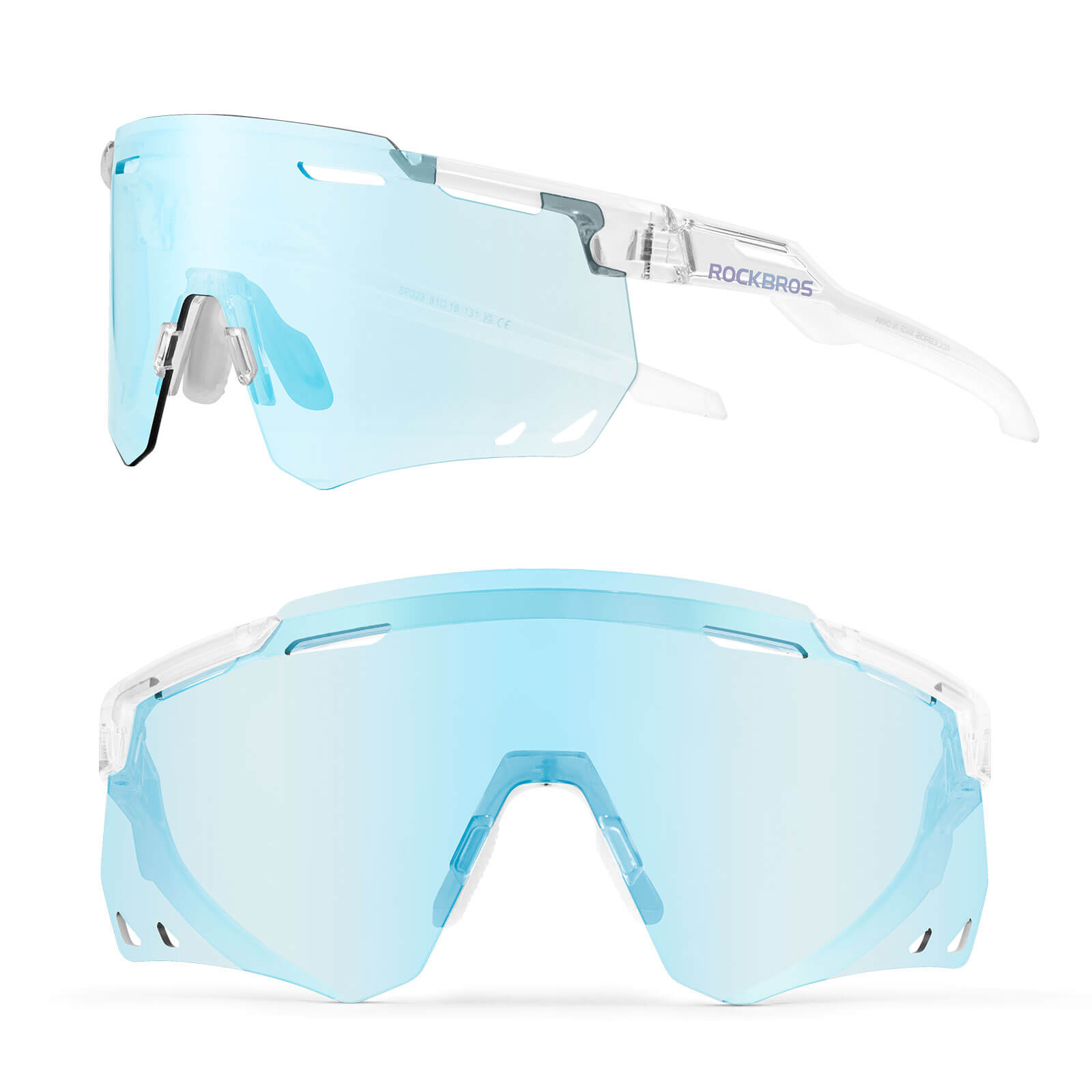 Ultraleichte und Selbsttönende Fahrradbrille (UV400)