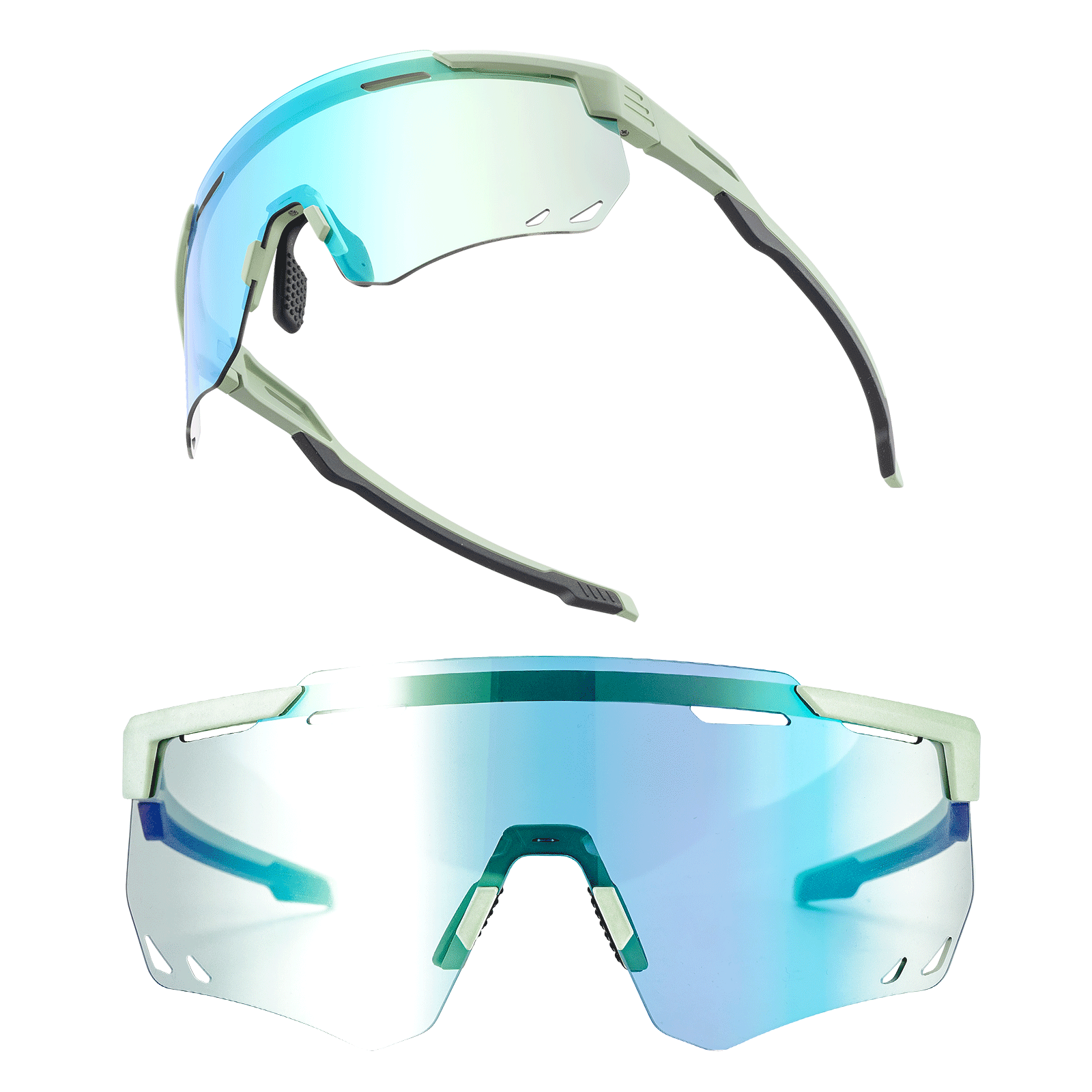 Ultraleichte und Selbsttönende Fahrradbrille (UV400)