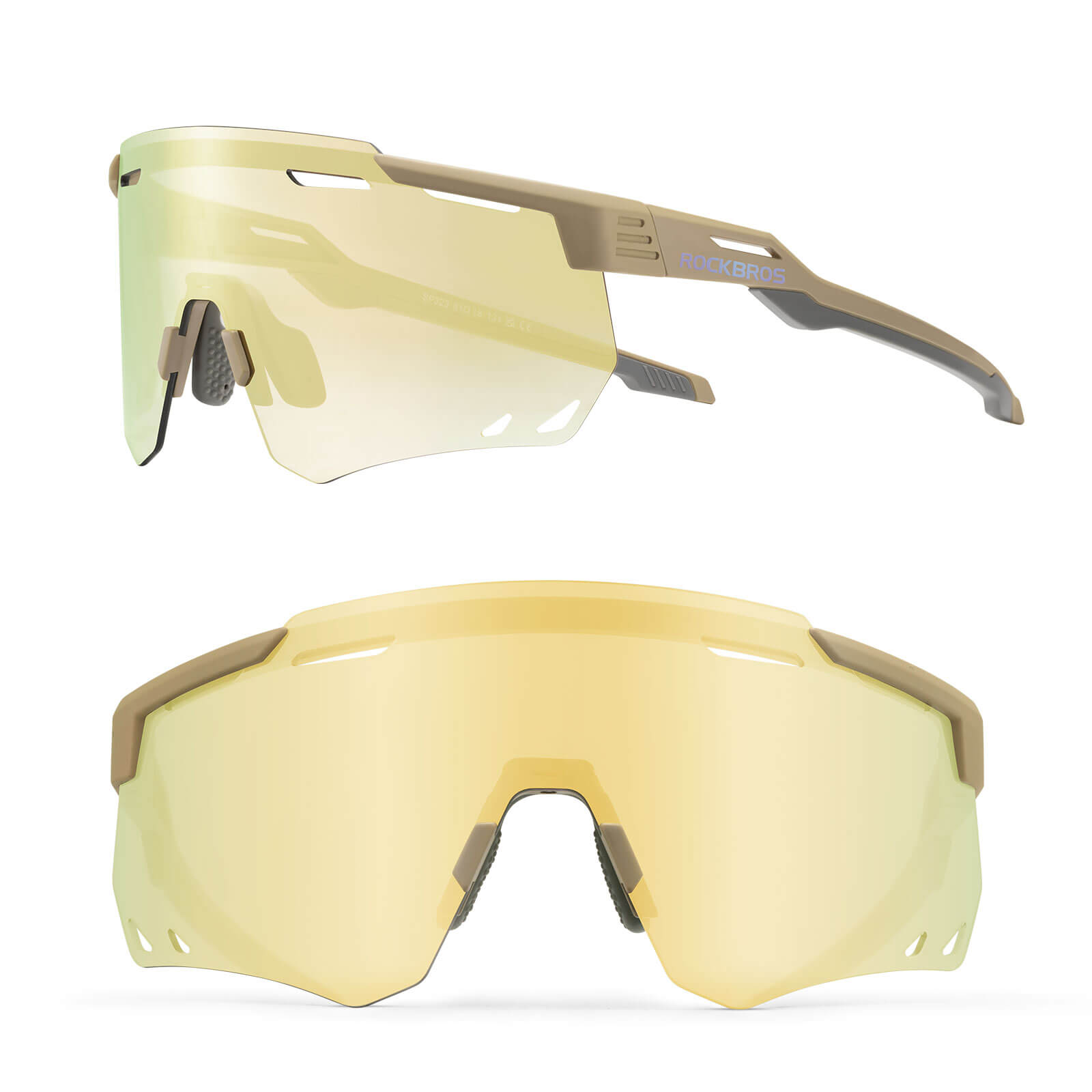 Ultraleichte und Selbsttönende Fahrradbrille (UV400)