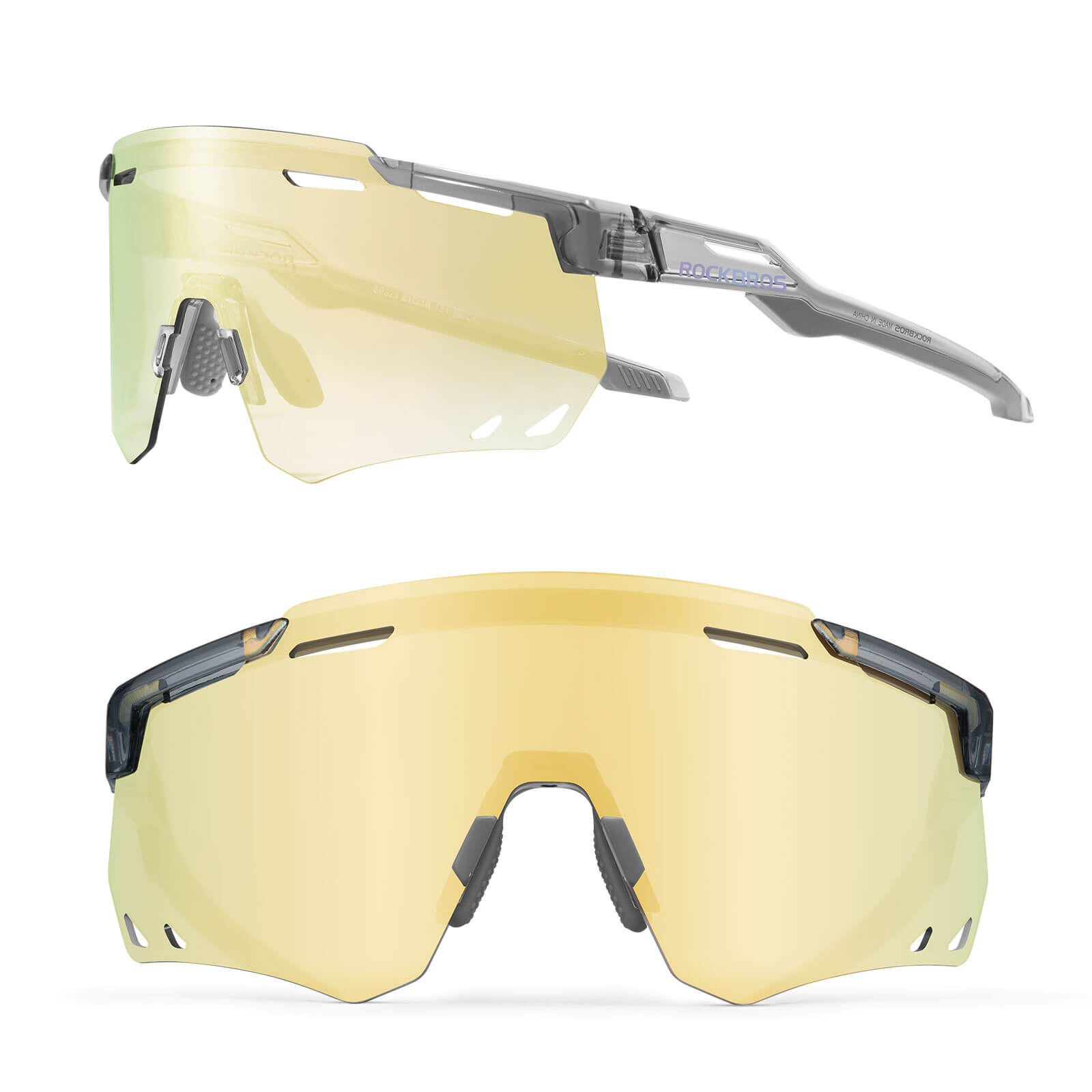 Ultraleichte und Selbsttönende Fahrradbrille (UV400)