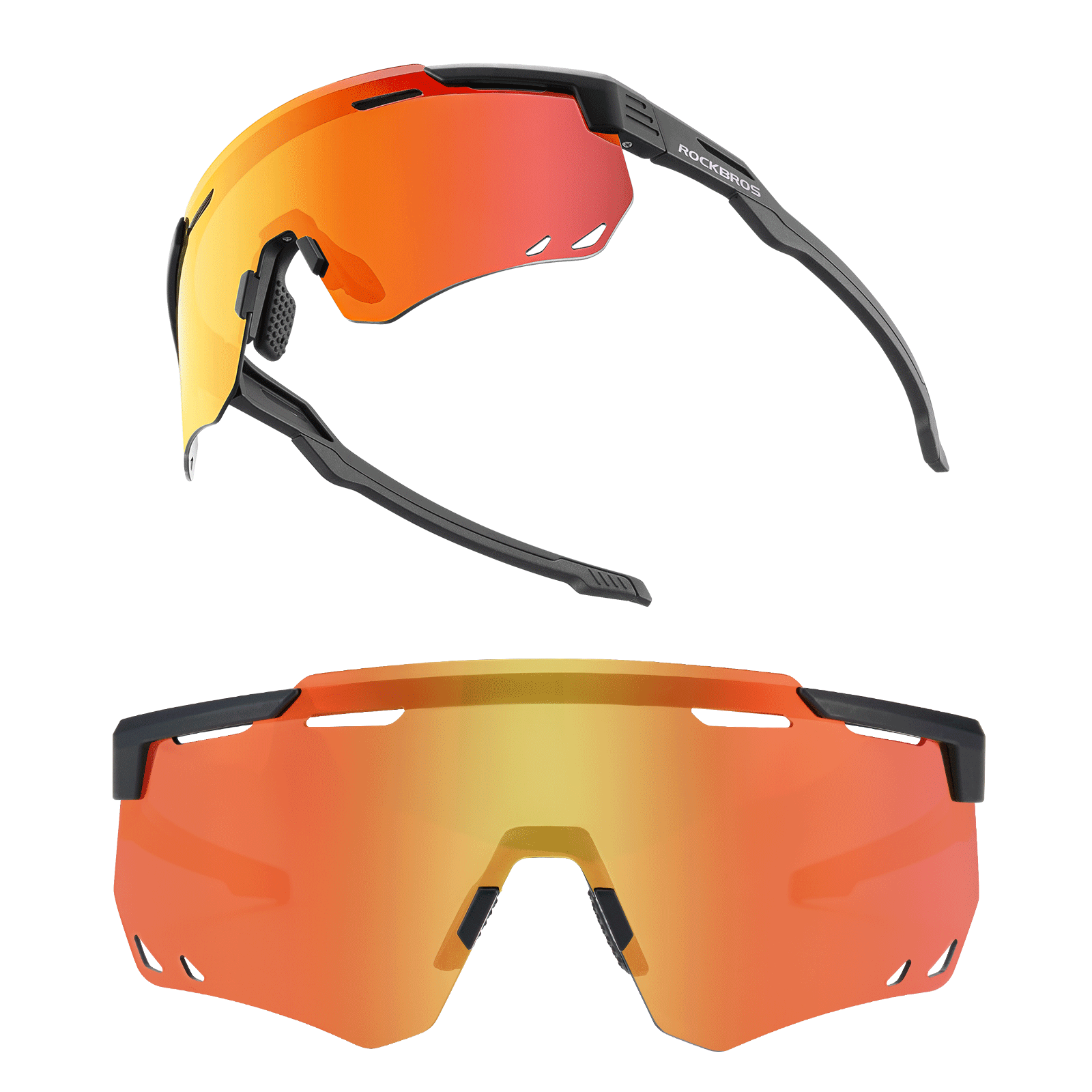 Ultraleichte Polarisierte Fahrradbrille mit UV400