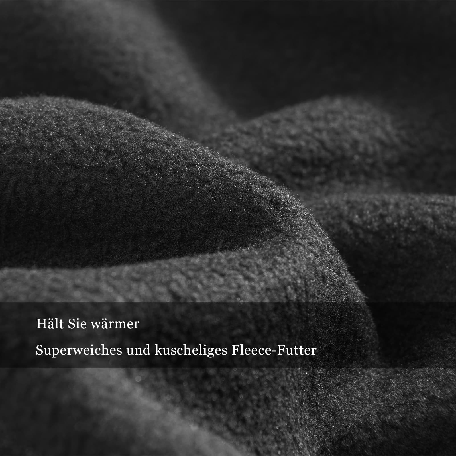 ROCKBROS Warme Sturmhaube Winter Fleece Halswärmer mit Atemfilter