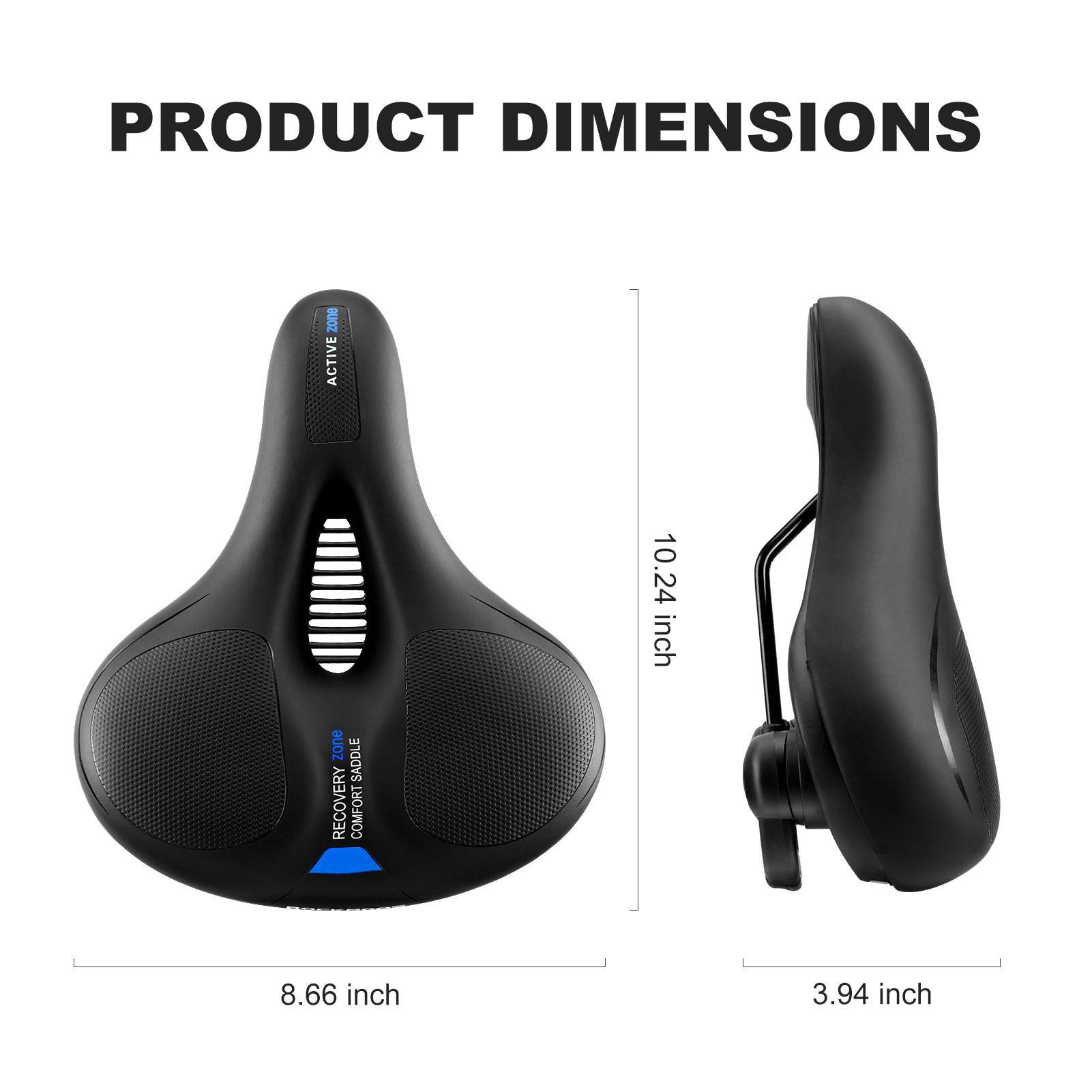 ROCKBROS wasserdicht Fahrradsattel für MTB & Rennrad aus Memory Foam