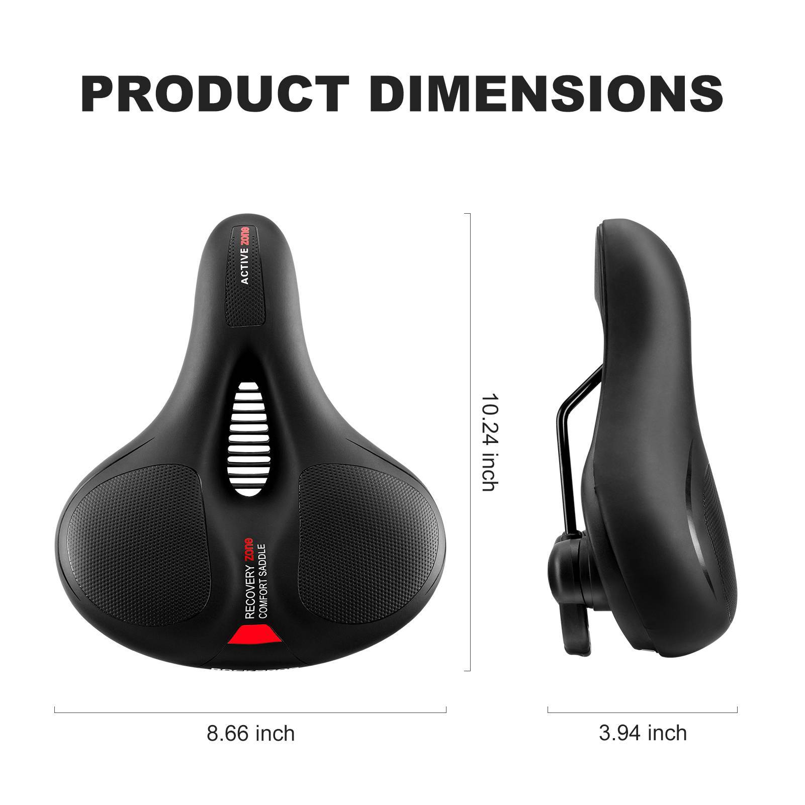 ROCKBROS wasserdicht Fahrradsattel für MTB & Rennrad aus Memory Foam